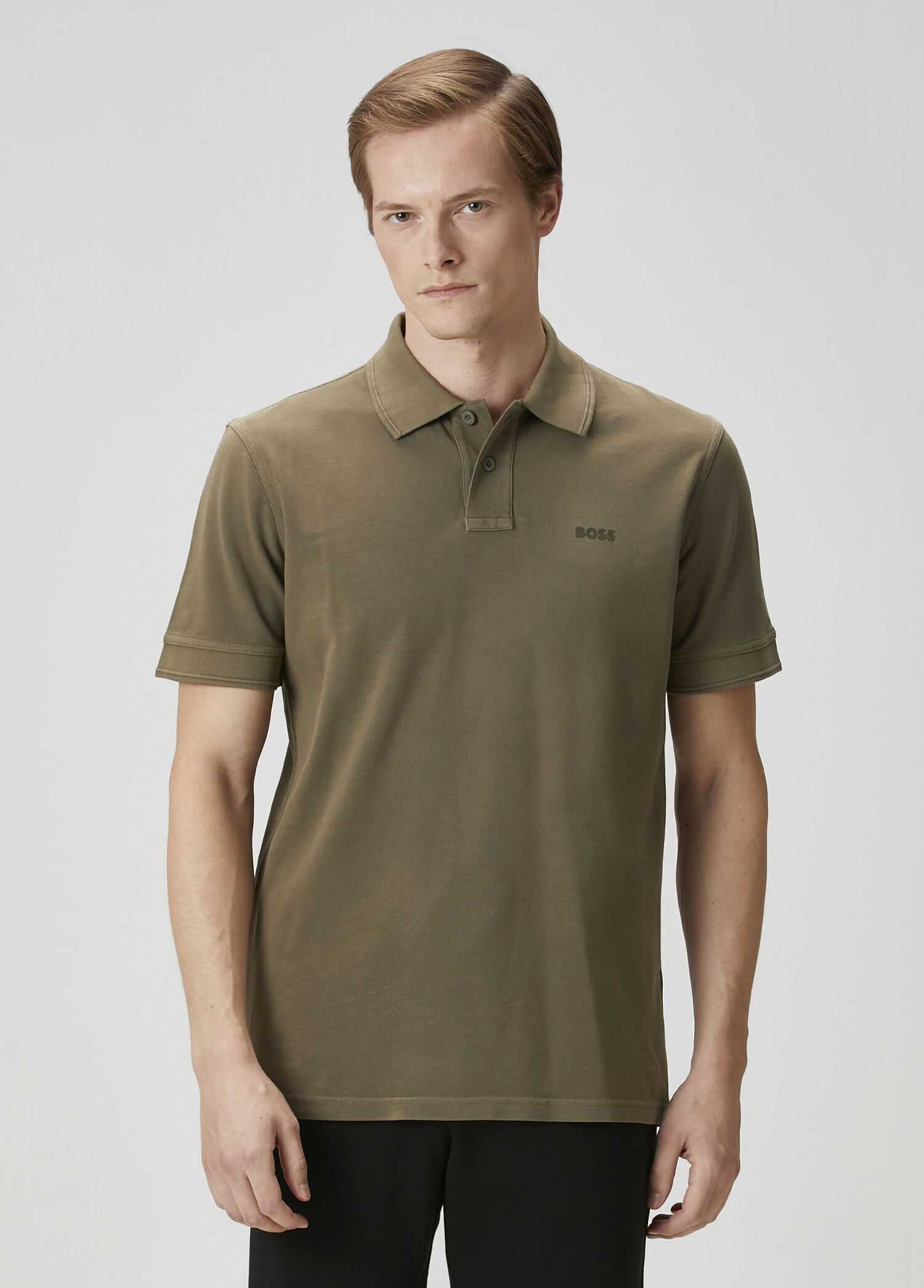 Yeşil Polo Yaka T-shirt