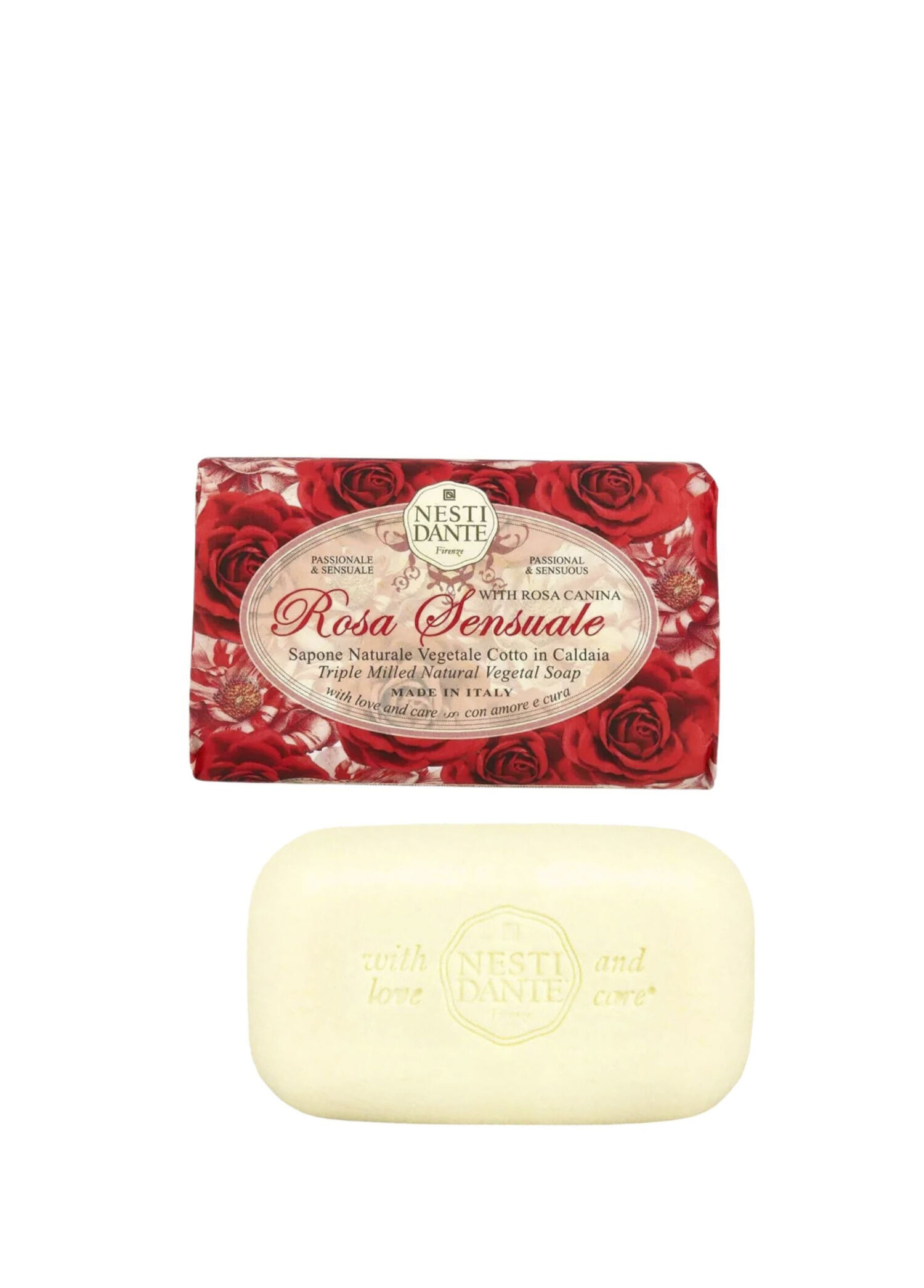 Le Rose Sensuale Kırmızı Gül Suyu Özlü Nemlendirici Cilt Bakım Sabunu 150 gr