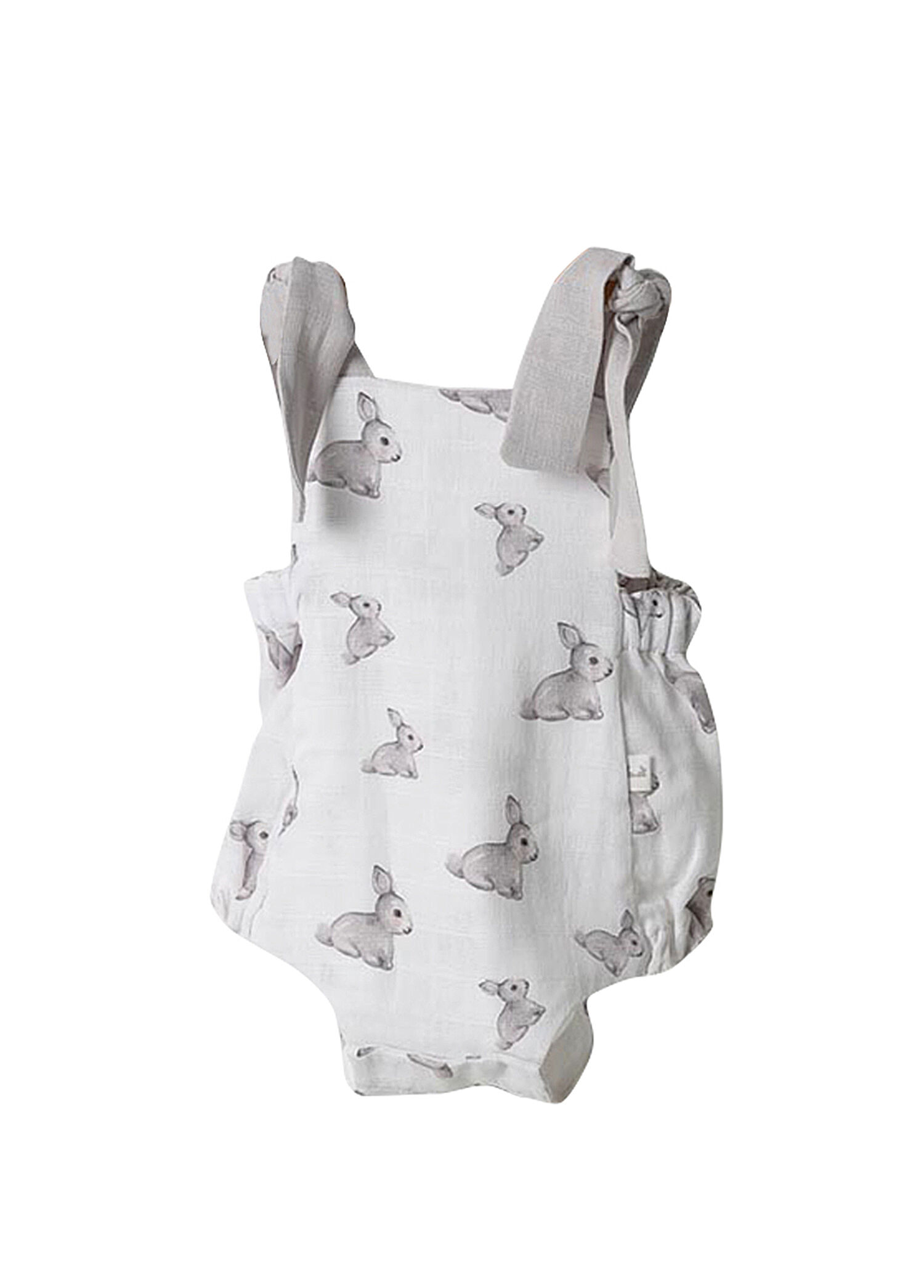 %100 Iconique Lapin Müslin Bebek Tulum
