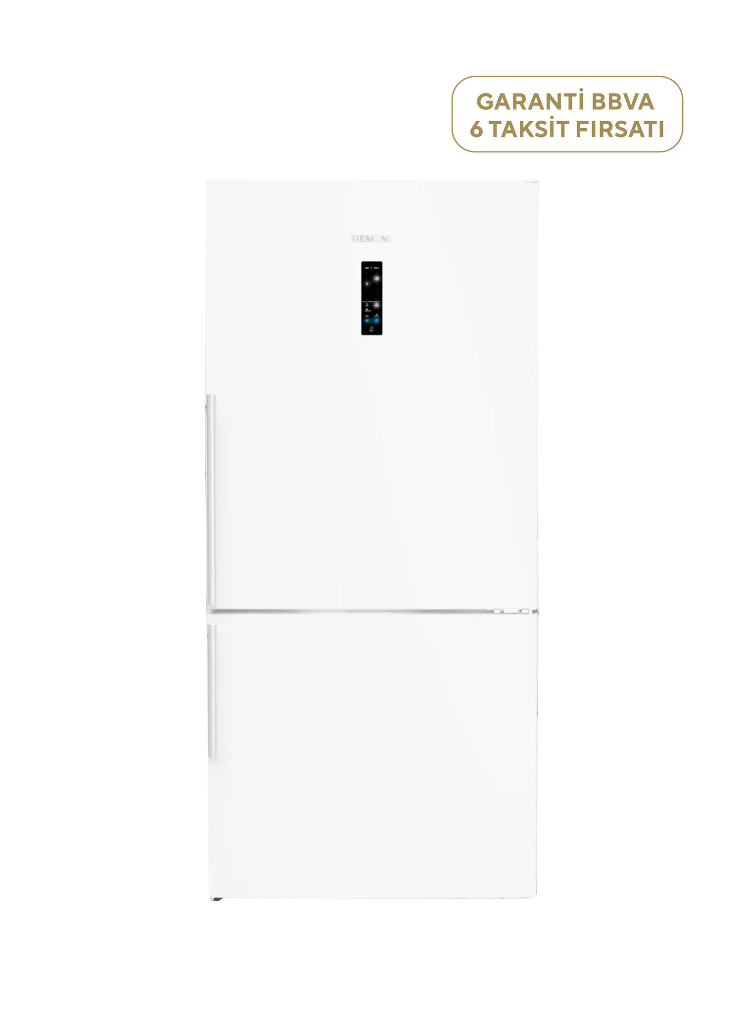 iQ700 KG86PFWC0N Alttan Donduruculu Beyaz Buzdolabı 624 Lt