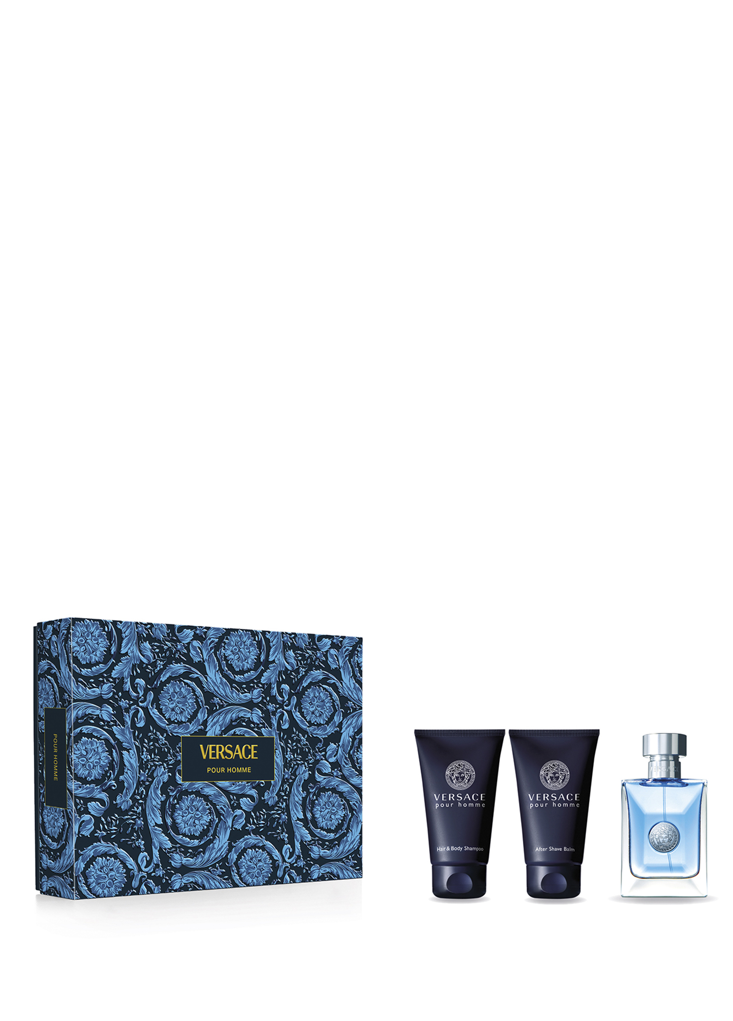 Pour Homme EDT Parfüm 50 ml + Saç ve Vücut Şampuanı 50 ml + Traş Sonrası 50 ml