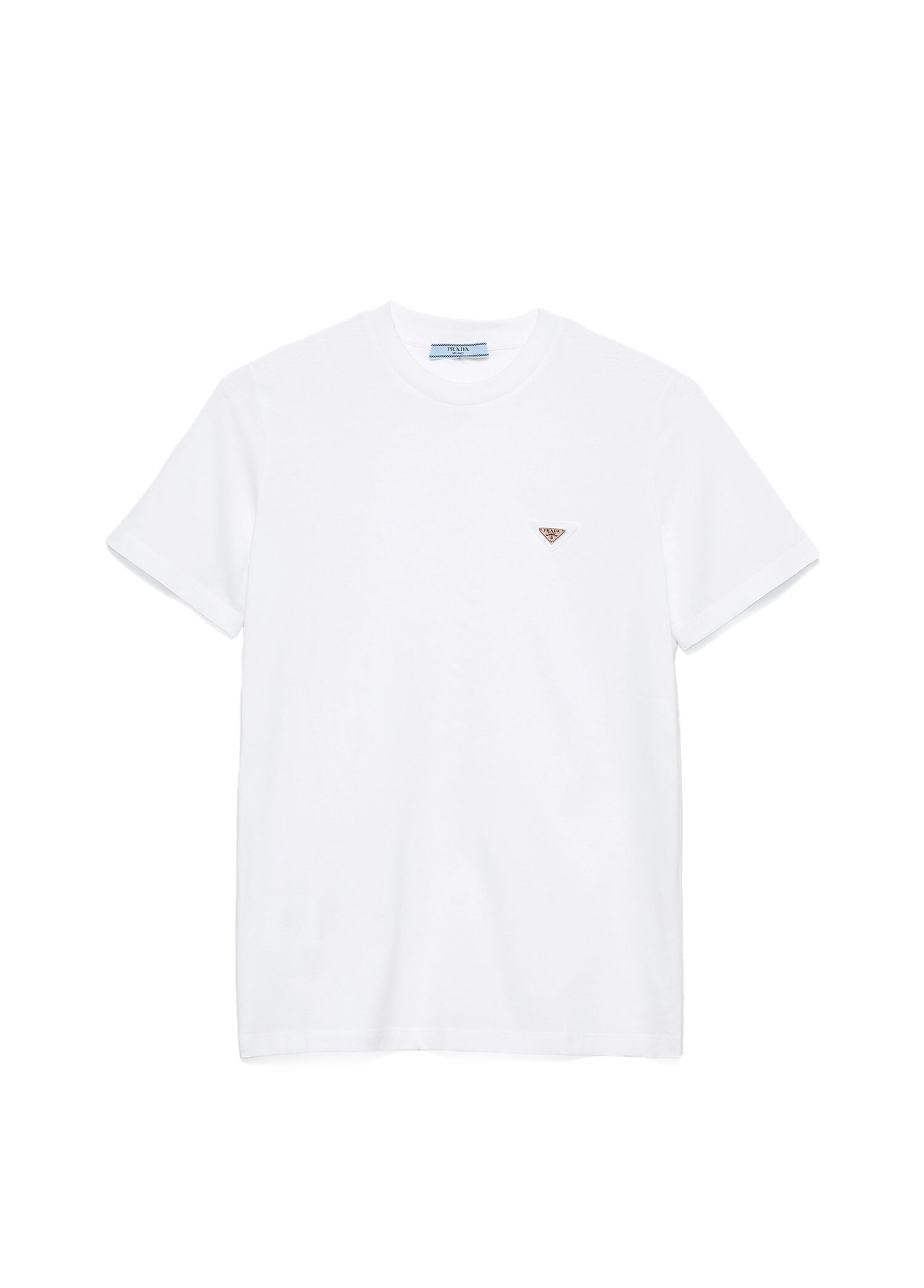 Beyaz Jarse Kısa Kollu Kadın T-shirt