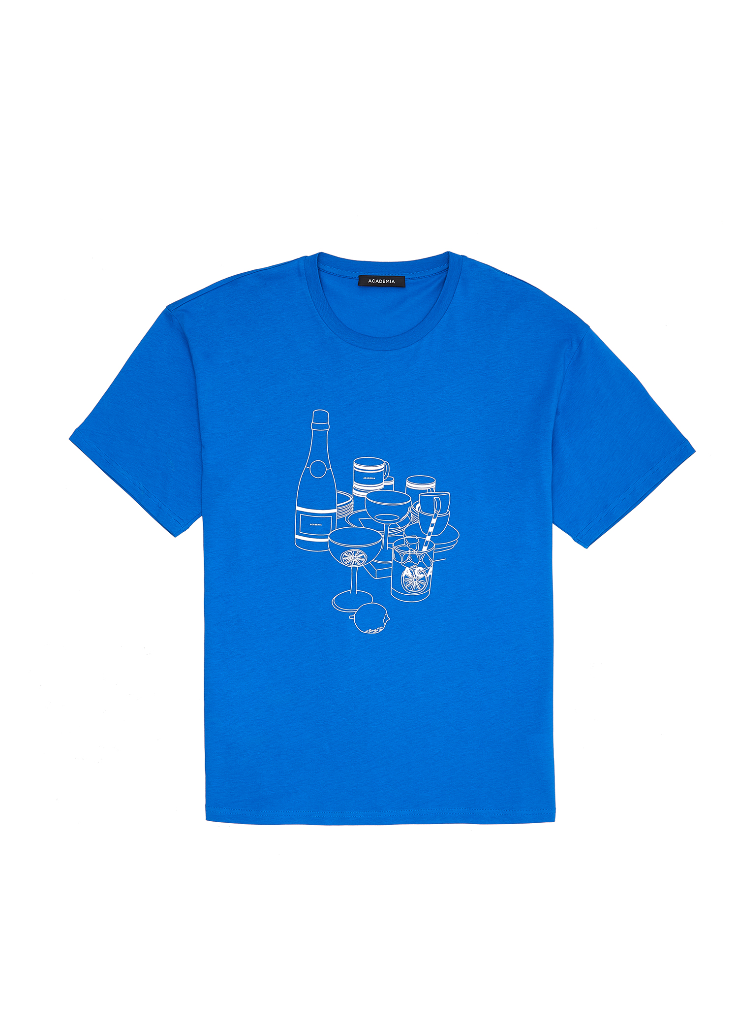 Saks Baskılı T-shirt_7