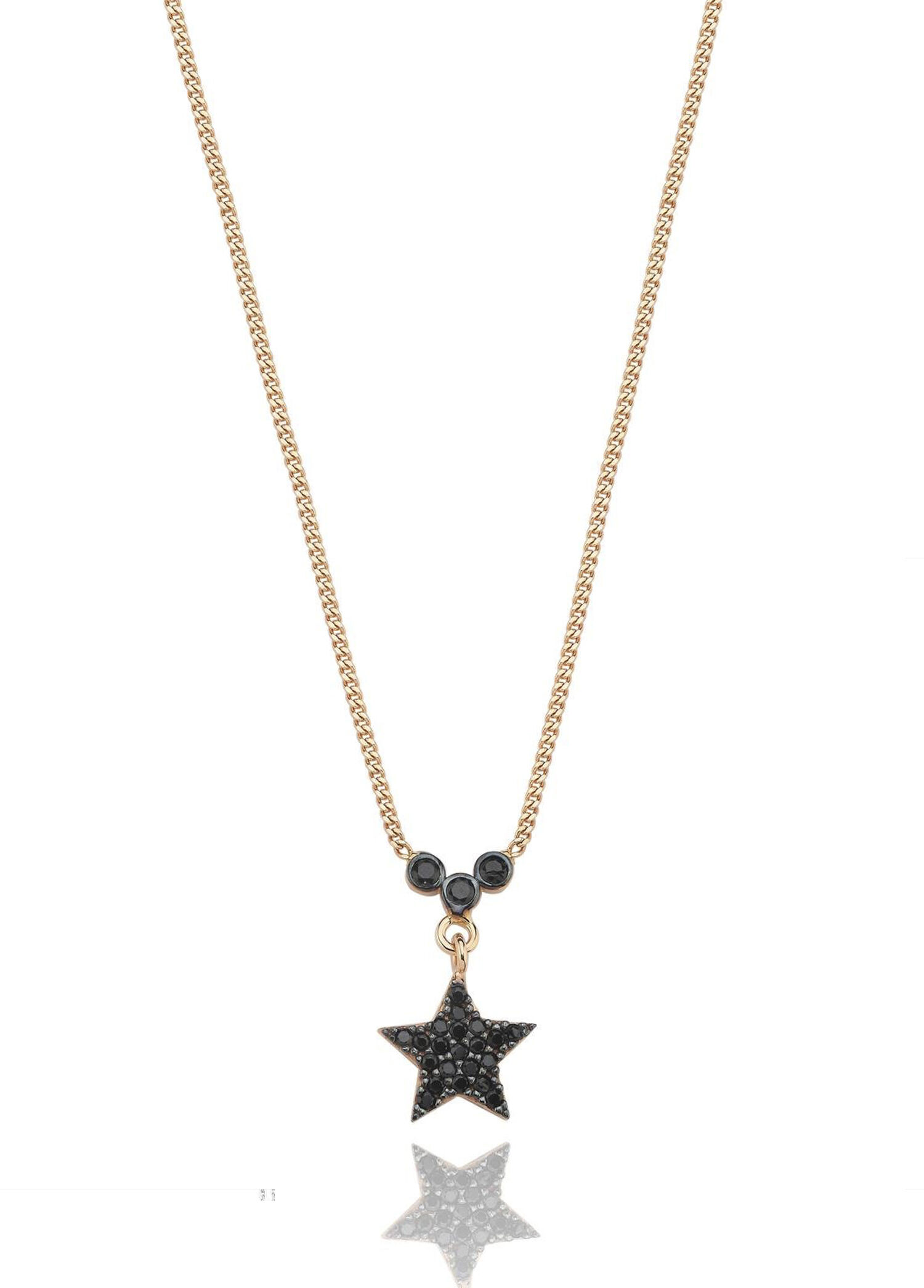 Blackstar 14 Ayar Altın Kadın Kolye