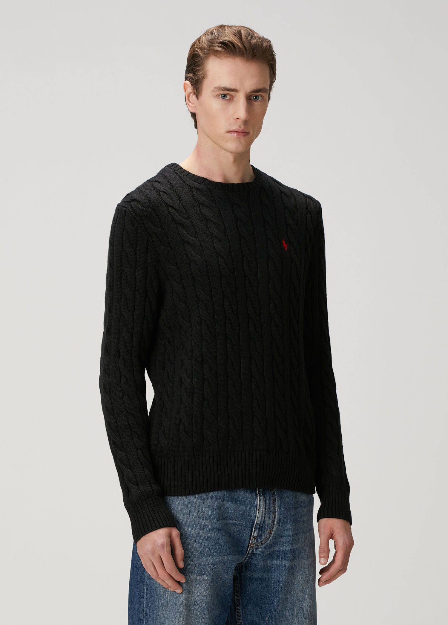 Polo Ralph Lauren Siyah Erkek Siyah Örgü Dokulu Kazak 1626640 | Beymen