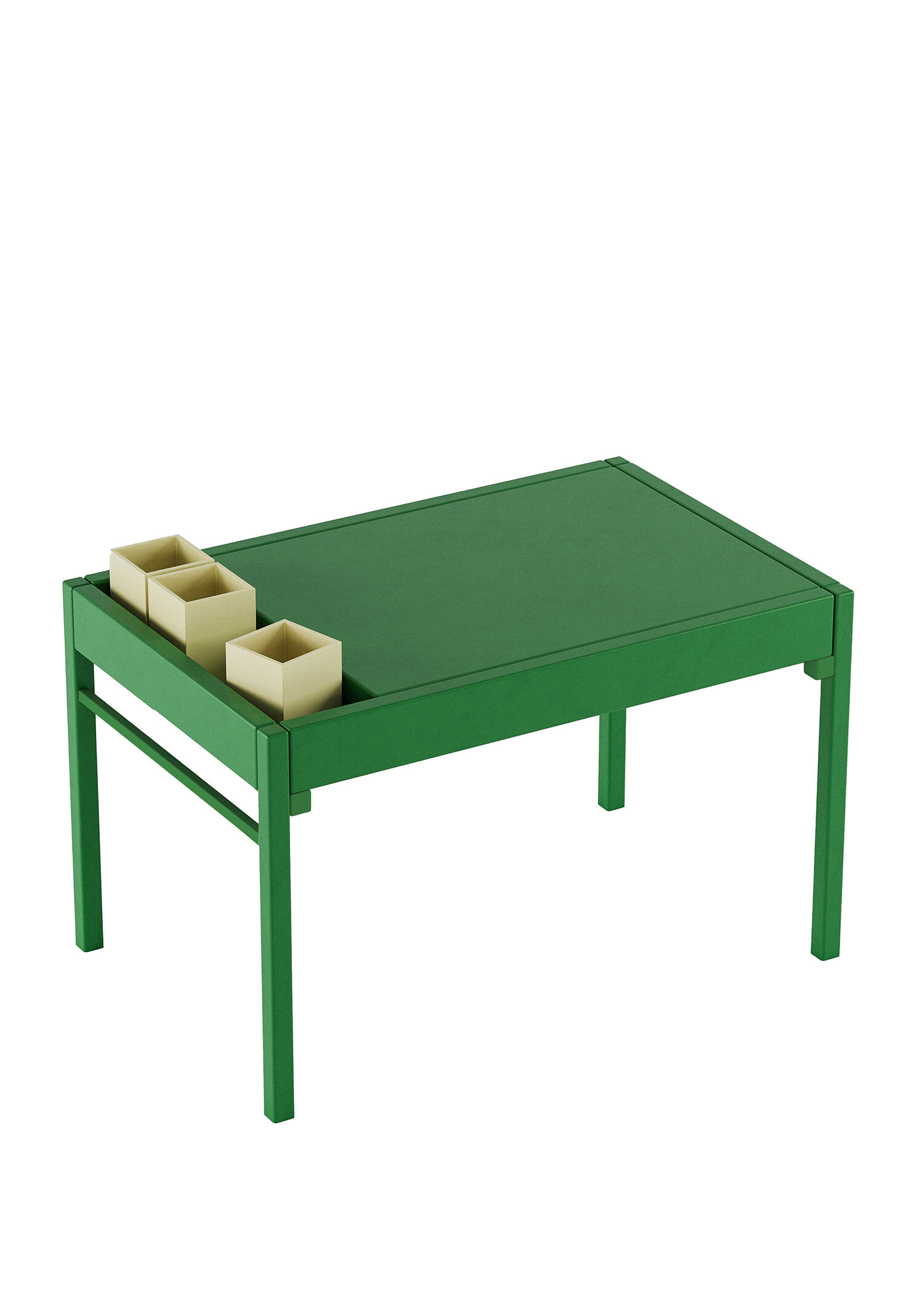 Flexa Yeşil Mini Masa