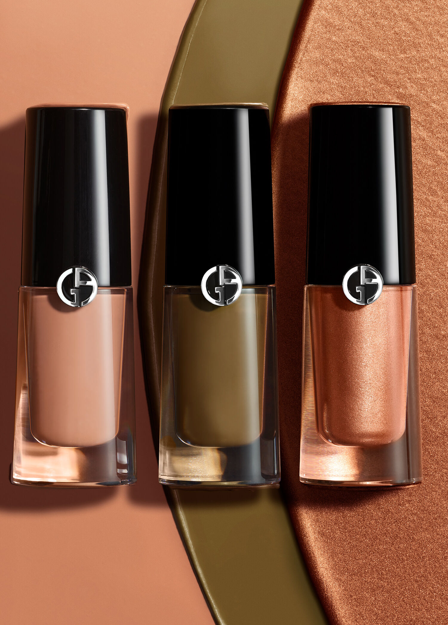 ジョルジオアルマーニ リップシマー 69 Giorgio Armani - Eye Tint 69 Auburn Liquid Eyeshadow - AUBURN