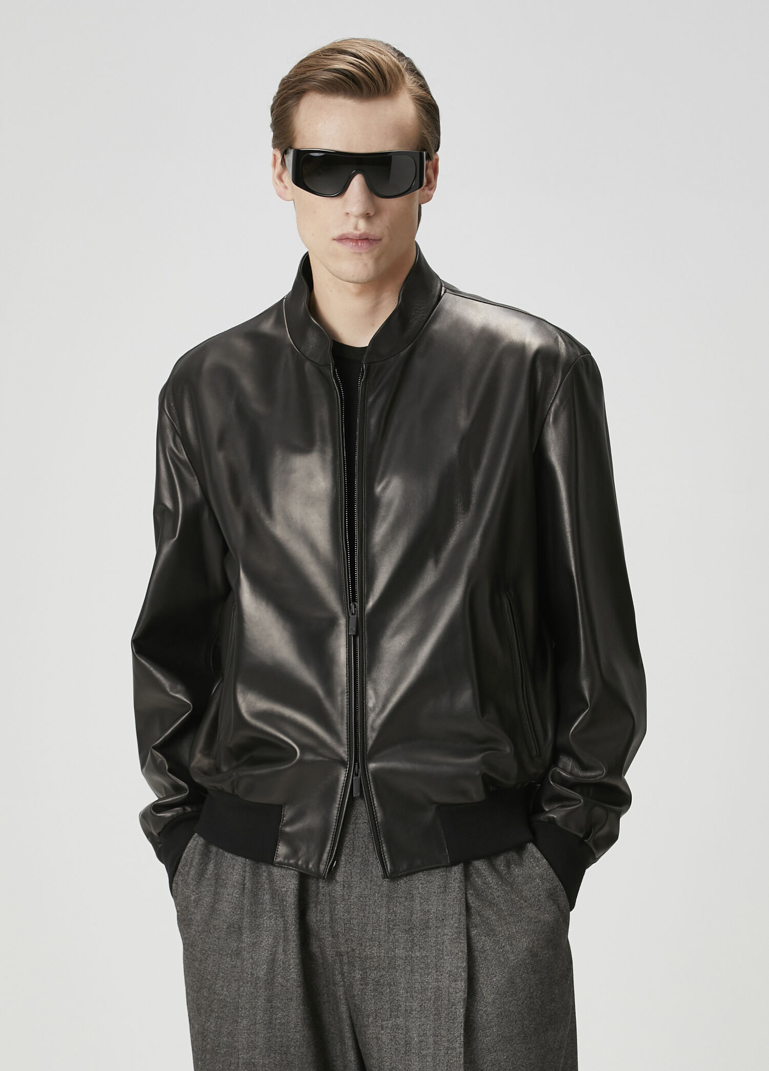 Giorgio Armani - Black Leather Jacket
