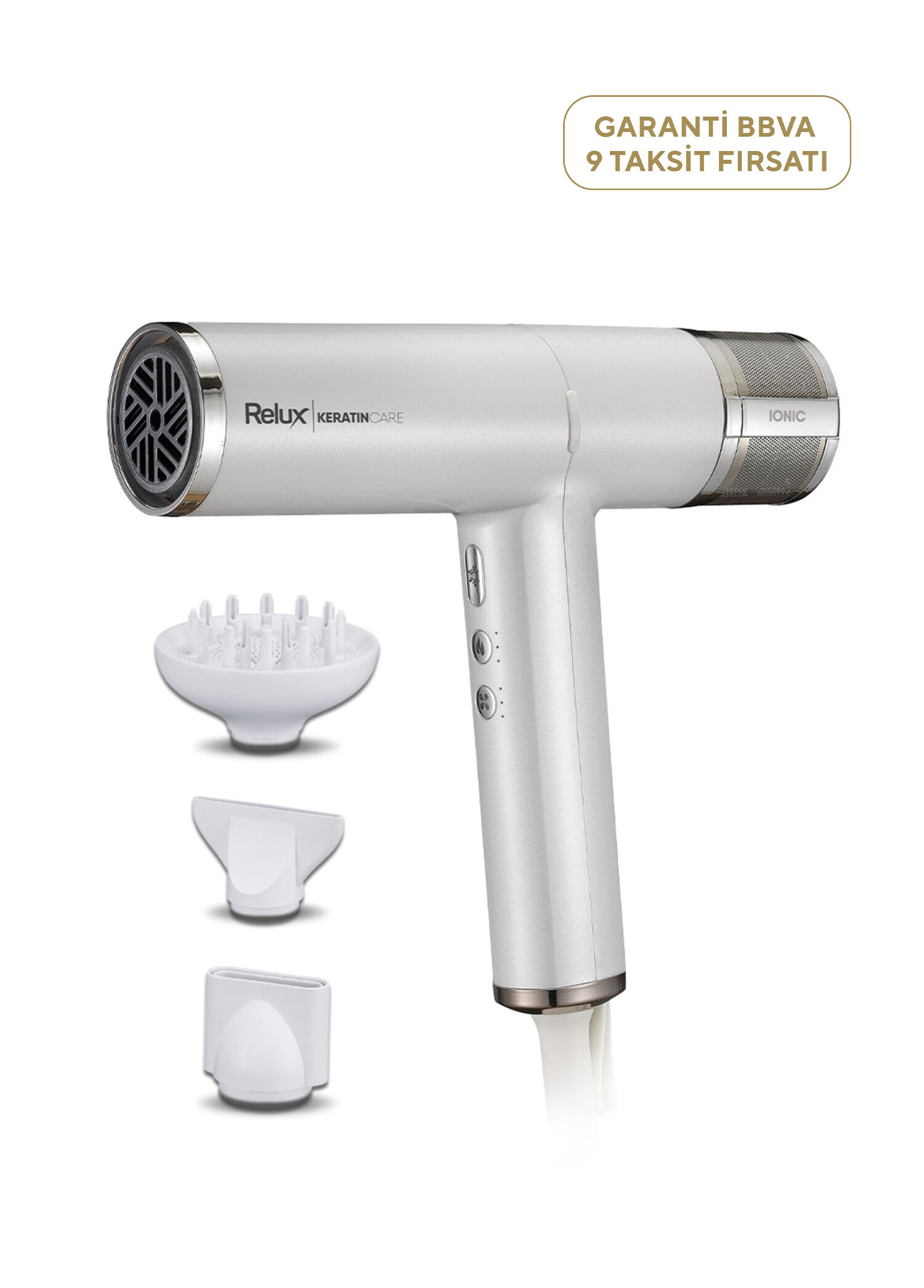 RHD9190W Keratin Care BLDC Motor 1900W Saç Kurutma Makinesi