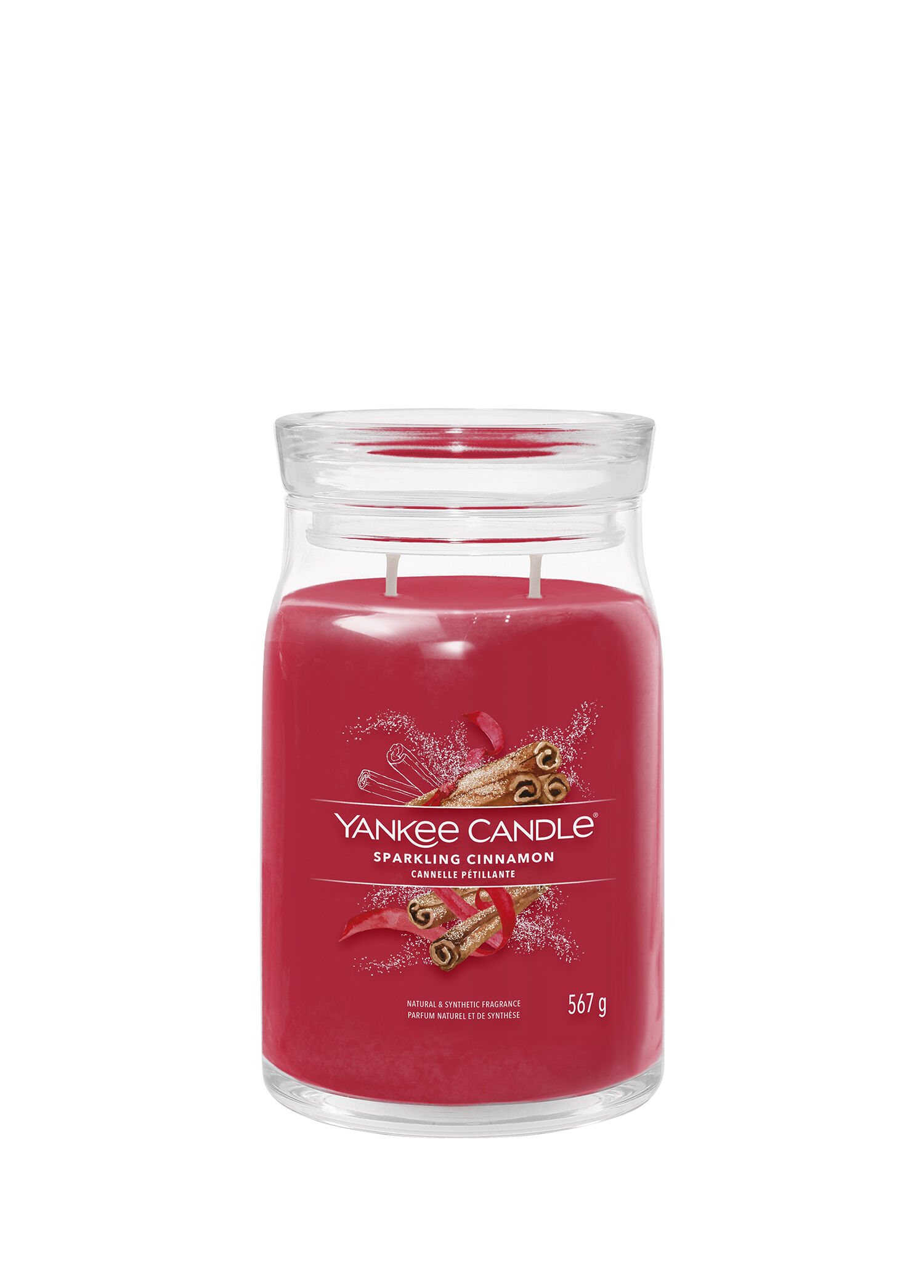 Sparkling Cinnamon Kırmızı Mum 567 gr
