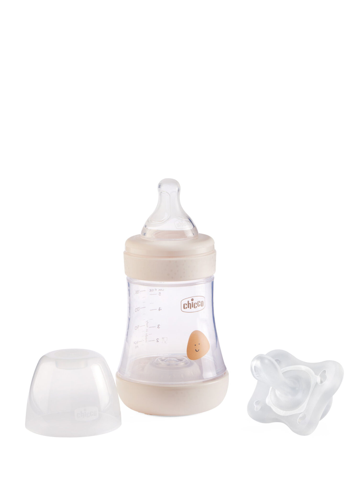 PERFECT 5 Pembe PP 0-2 Ay Anti-Kolik 2'li Biberon ve Emzik Seti 150 ml