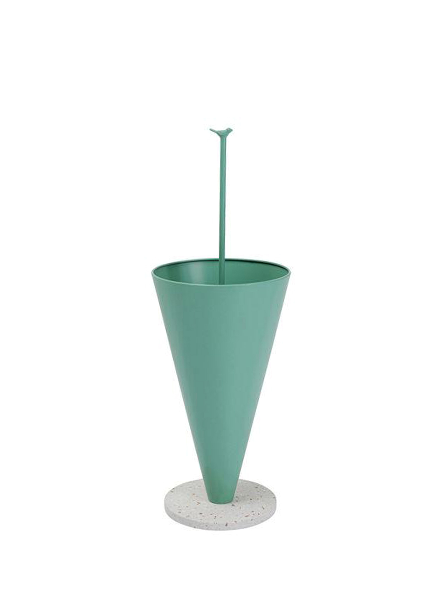 Umbrella Stand Singing In The Rain Green Dekoratif Obje