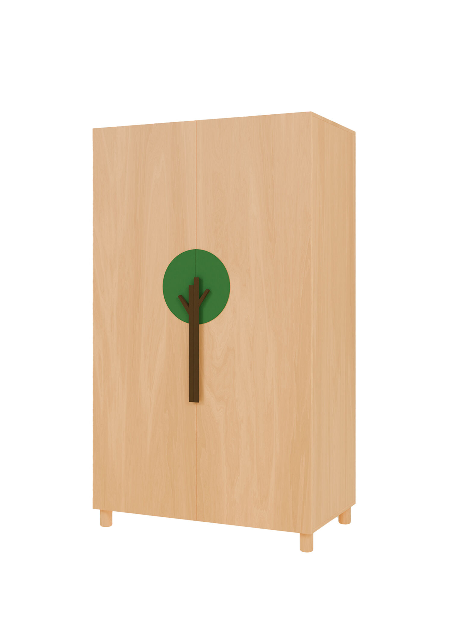 Tree Nature Ahşap Çocuk Gardırop