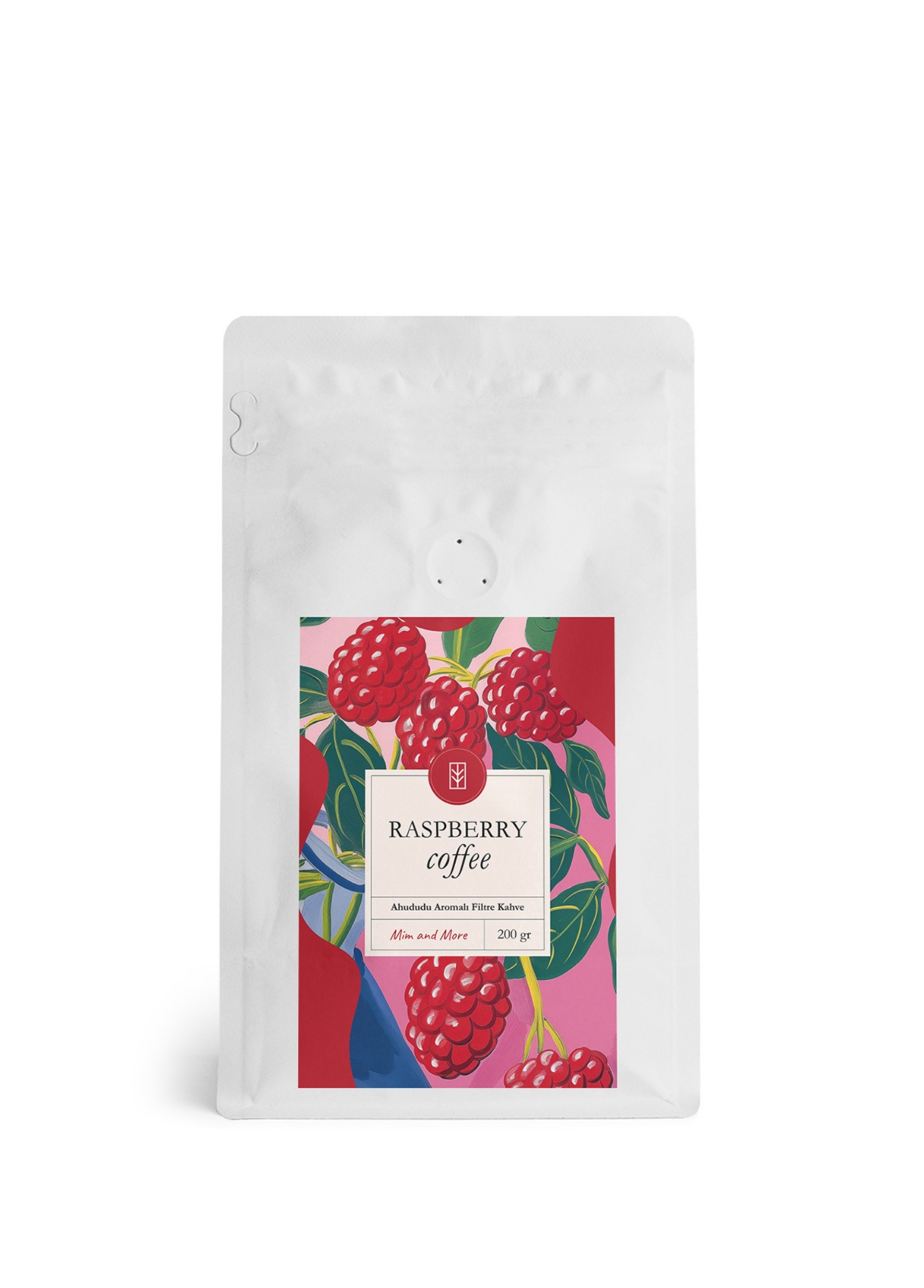 Raspberry Coffee Ahududu Aromalı Kahve Filtre Kahve 200 gr