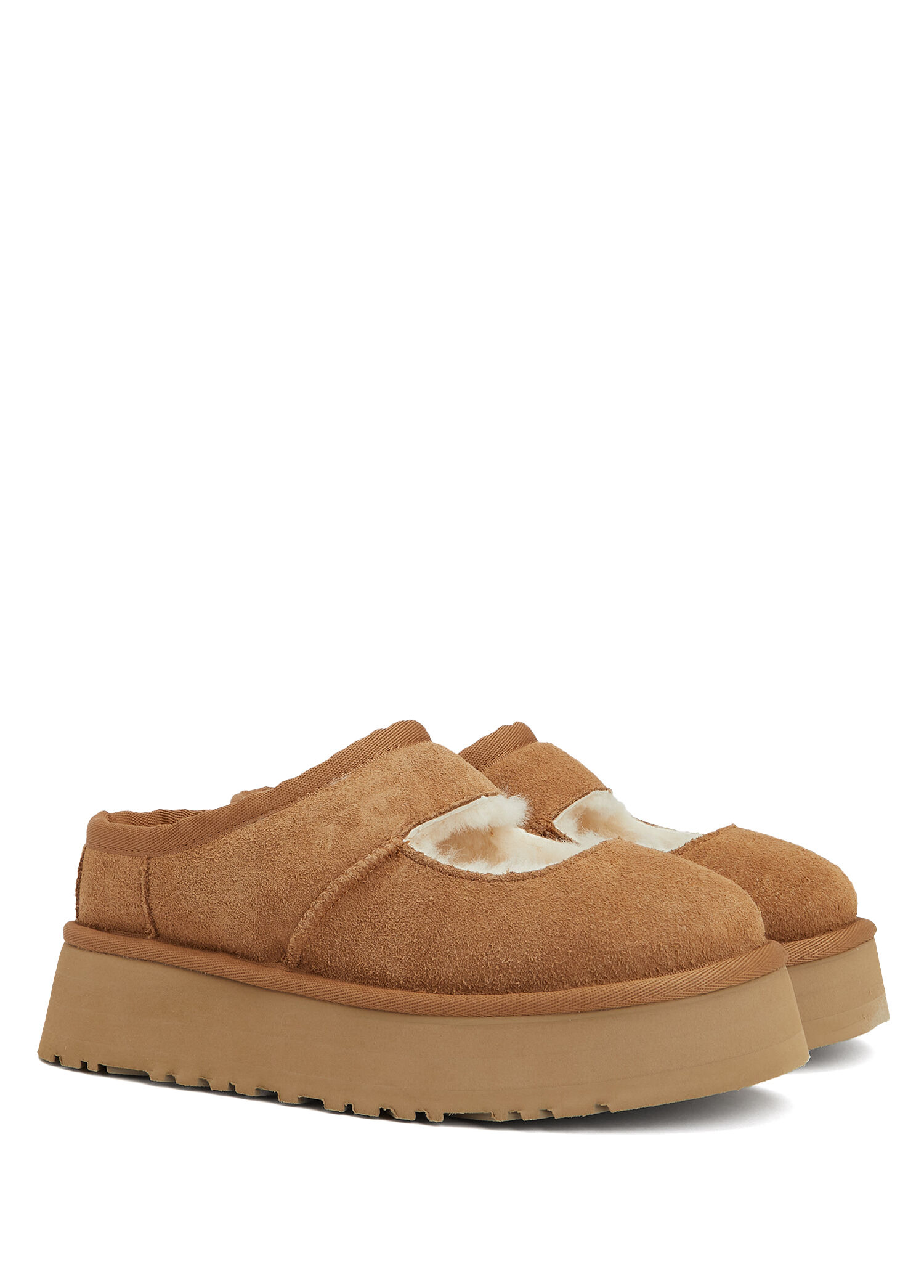 靴 UGG Bea Mary Jane 24cm Ugg Taba Kadın Bea Mary Jane Taba Kadın Deri Terlik 1696016 | Beymen