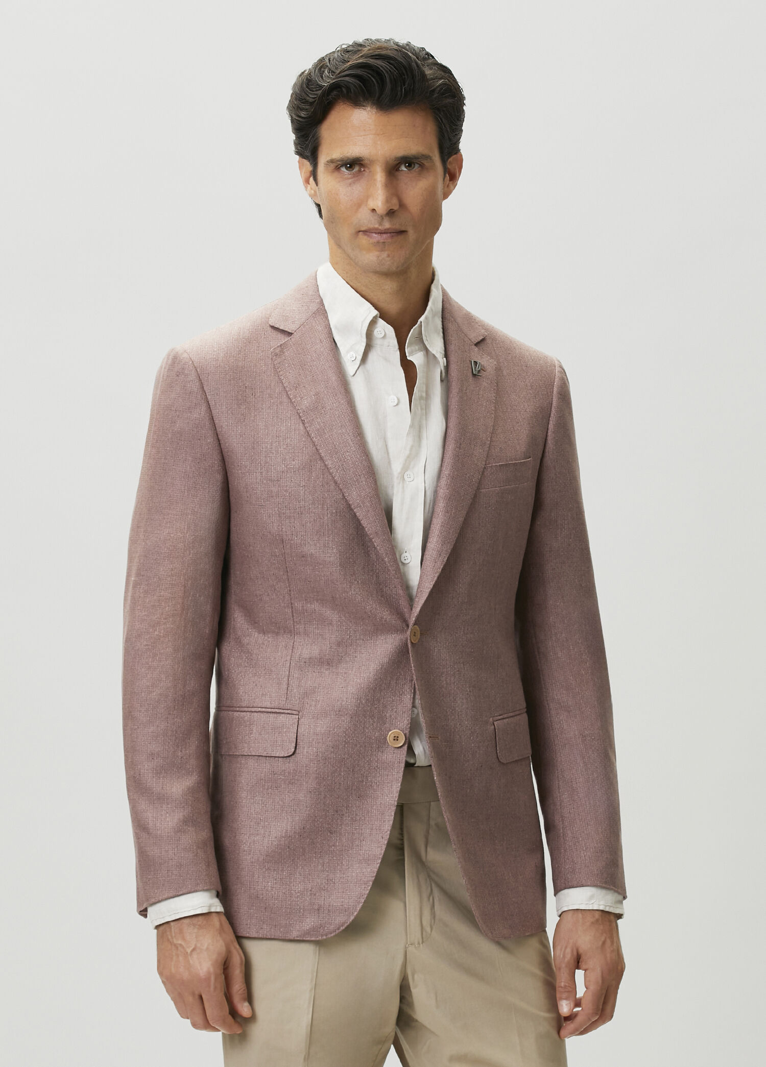 Vicenza Pink Silk Jacket