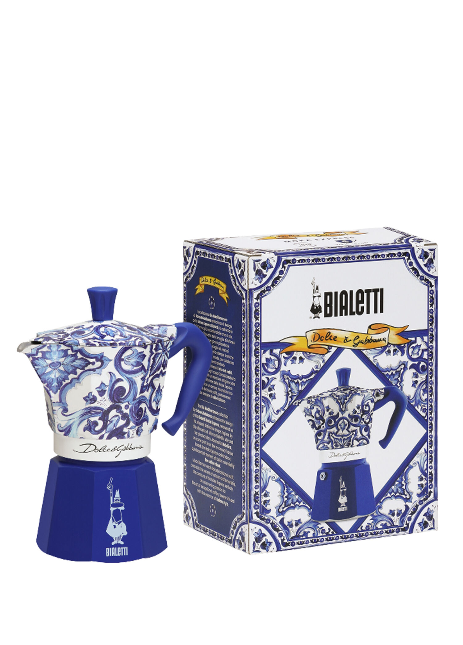 新品 DOLCE&GABBANA BIALETTI Moka Express Bialetti - Dolce&Gabbana Moka Express 6 Cup - Çok Renkli