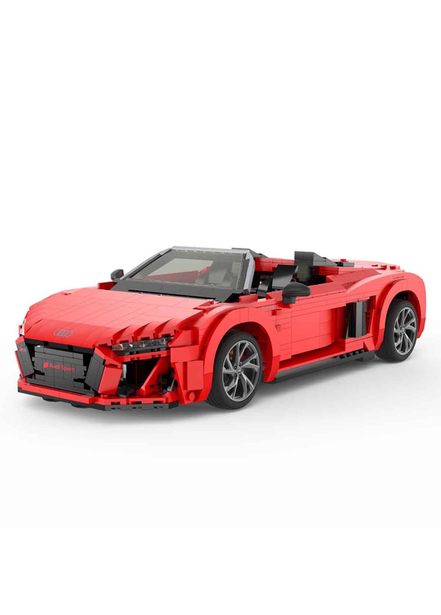 Rastar - 1:14 Audi R8 Spyder 1440 Parça 8+ Yaş Model Araba Yapım