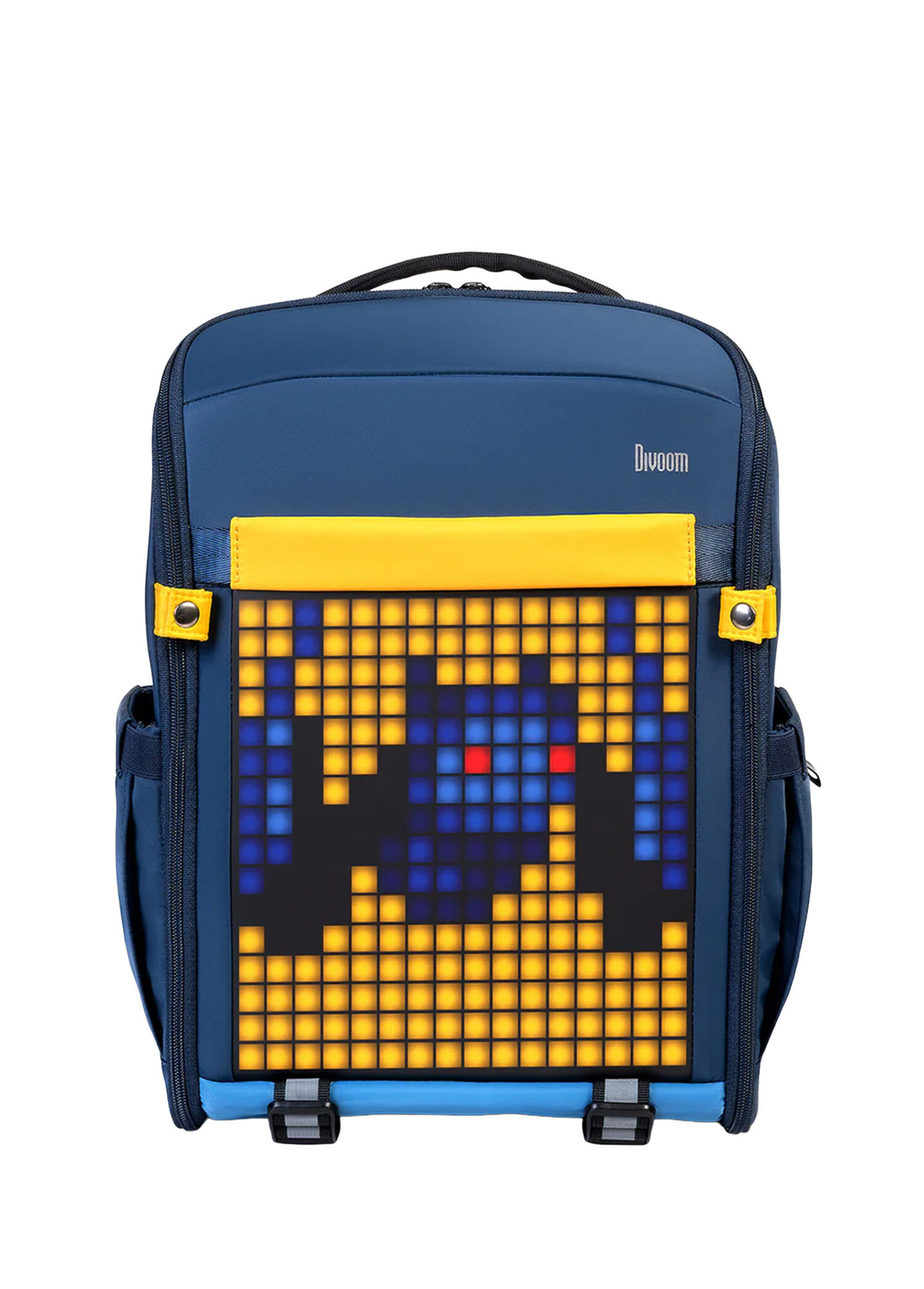 Backpack Mavi Küçük Boy Ledli Ekran APP Kontrollü Akıllı Sırt Çantası