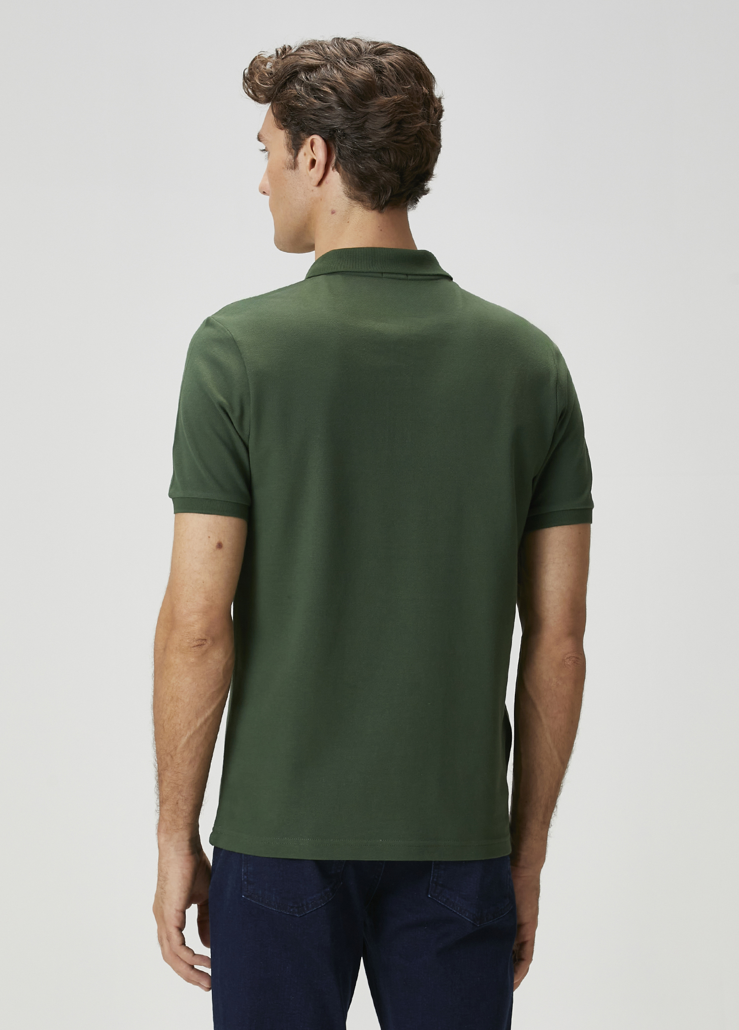 Yeşil Polo T-shirt_3