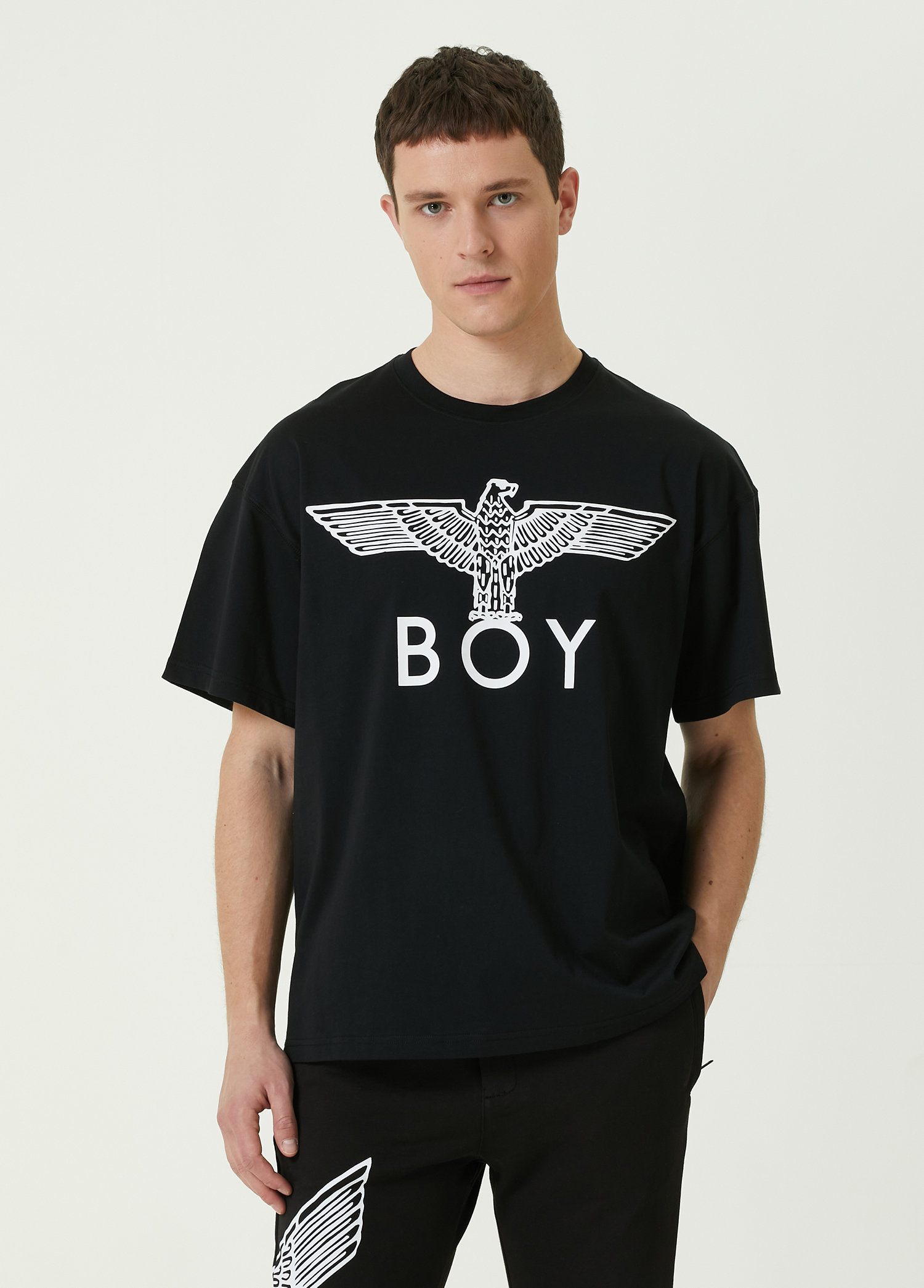 Boy London Eagle Siyah Tshirt Siyah