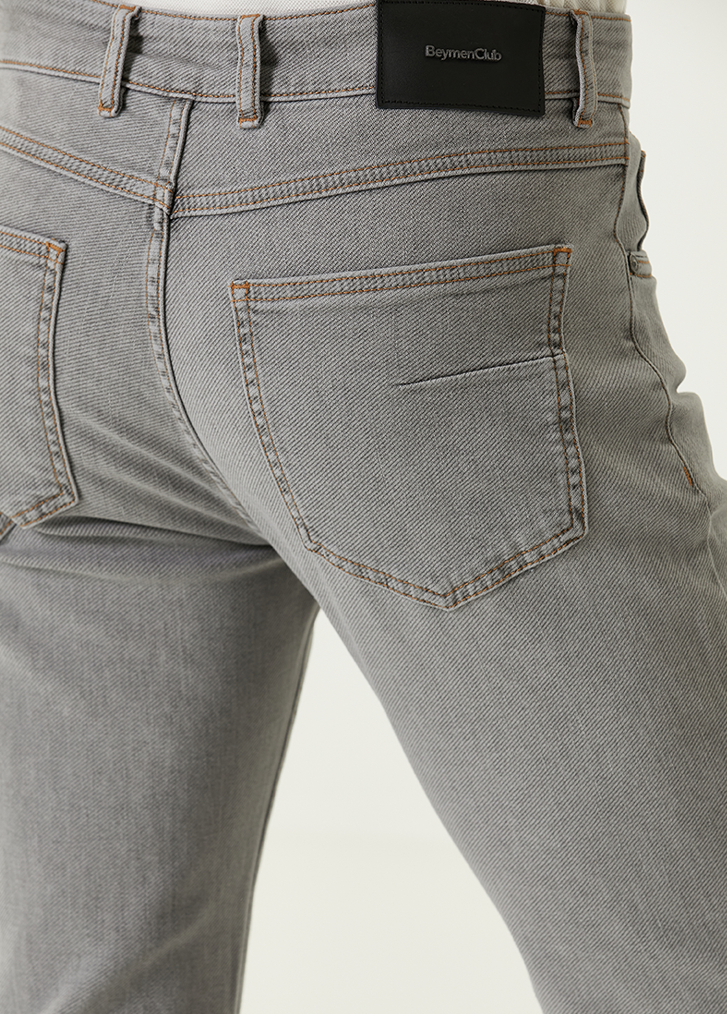 XSlim Fit Açık Gri Spor Pantolon_3