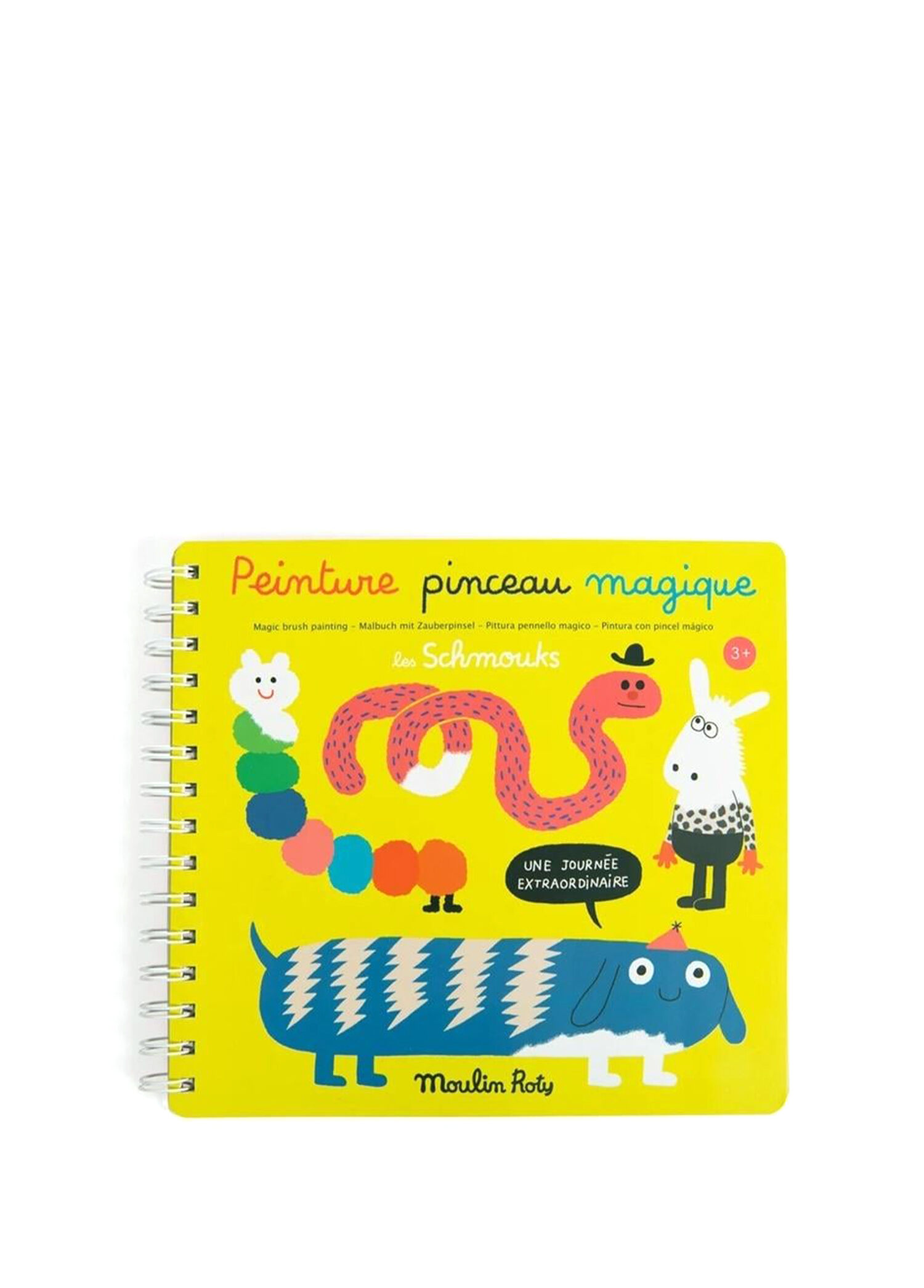 Peinture Pinceau Magique Les Schmouks Çocuk Boyama Kitabı