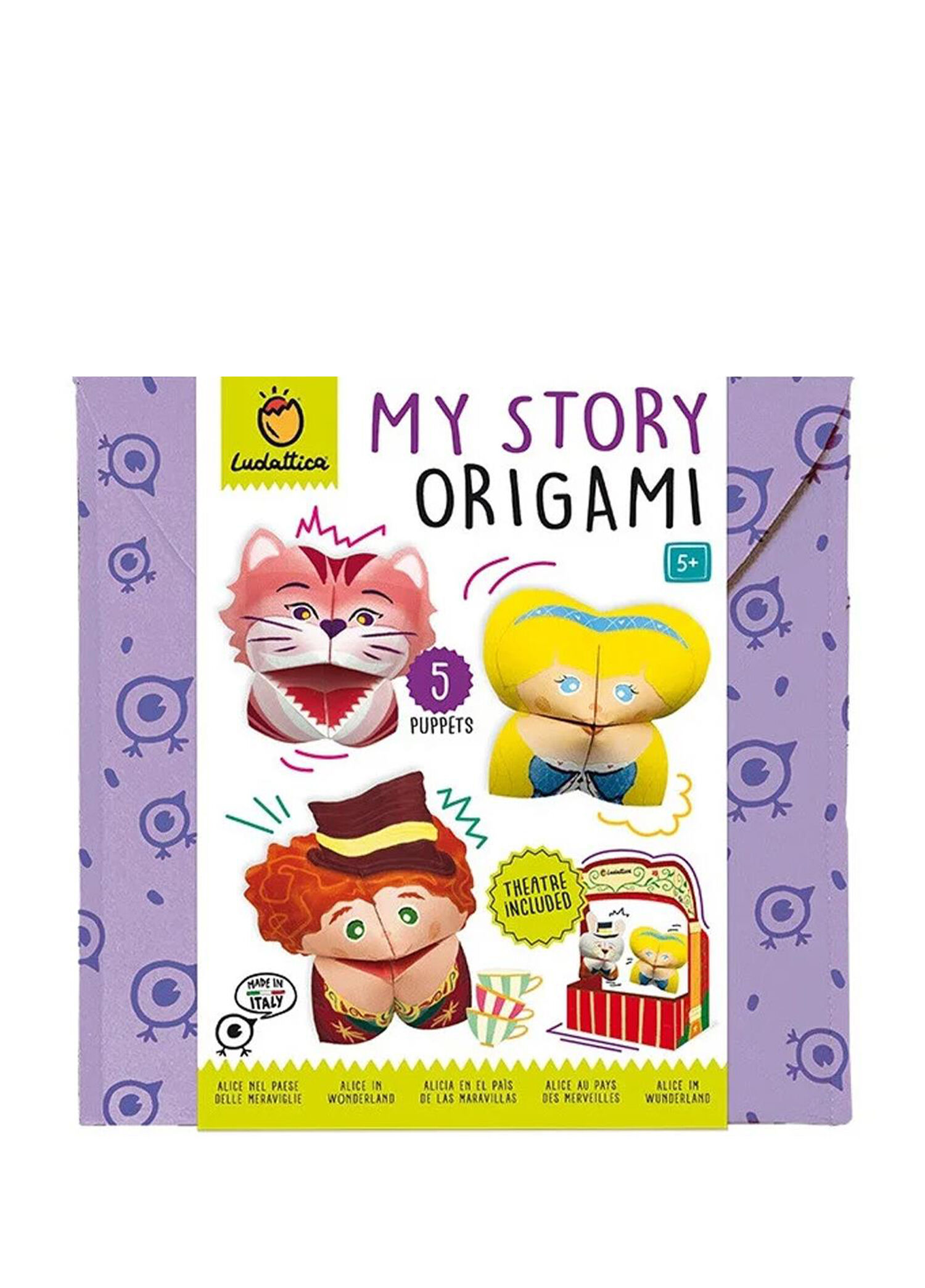 Alice Harikalar Diyarında Origamiden Hikayeler Çocuk Yabancı Dil Aktivite Kitabı