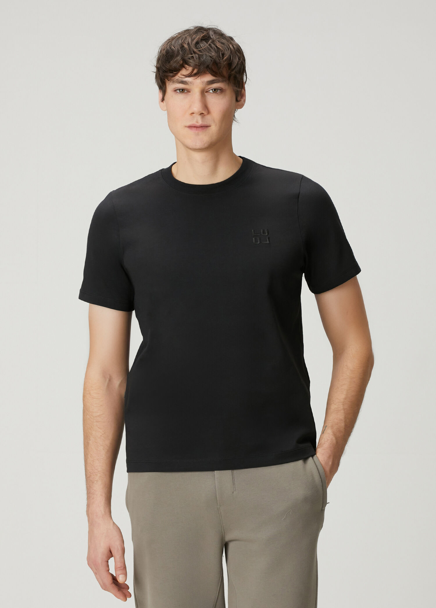 Classic Fit Heavyweight Pamuklu *Stack T-shirt