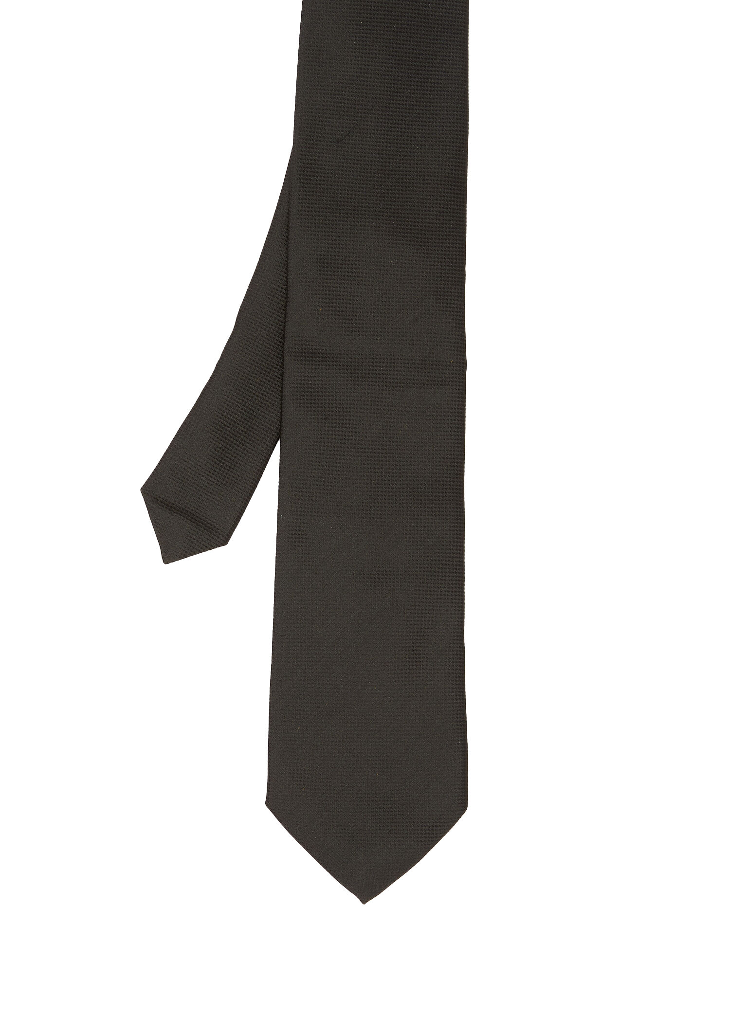 Black Silk Tie