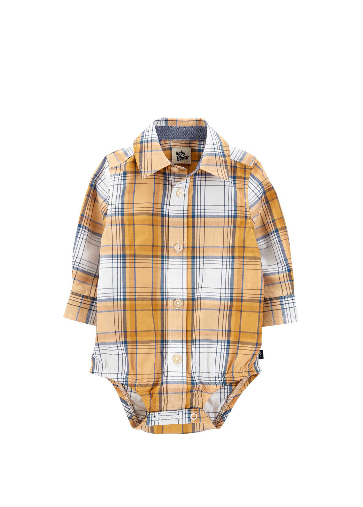 Yellow Male Baby Bodysuit