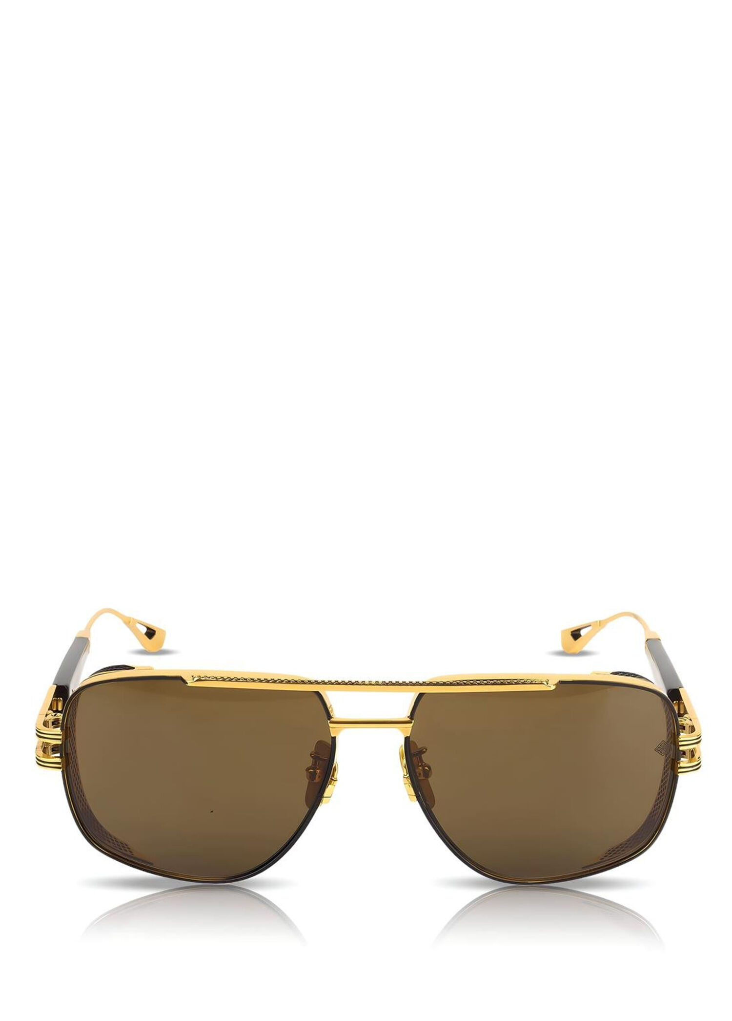40 Million Eyewear Altın Erkek Chrome One Gld Mblk 620 Altın Rengi