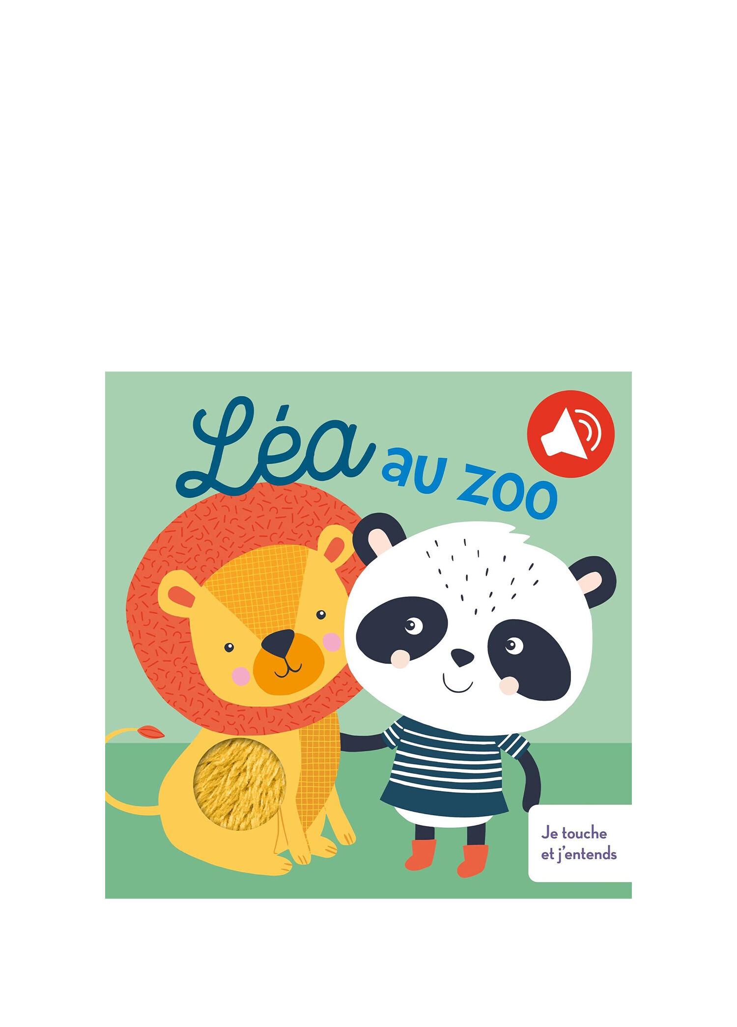 Léa au zoo je touche et j'entends Çocuk Yabancı Dil Kitabı