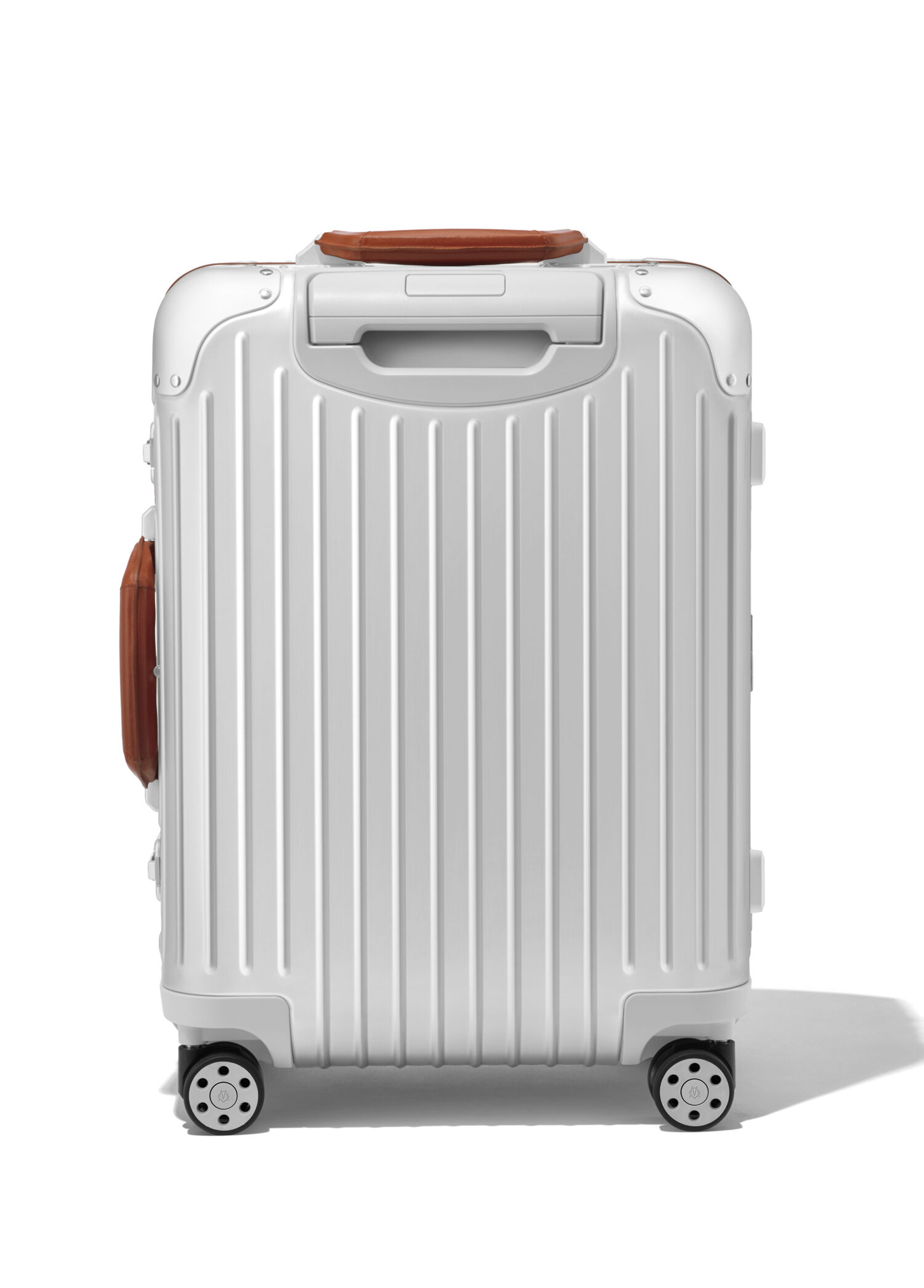 Silver Rimowa Silver Men Original Cabin Twist Silver Brown
