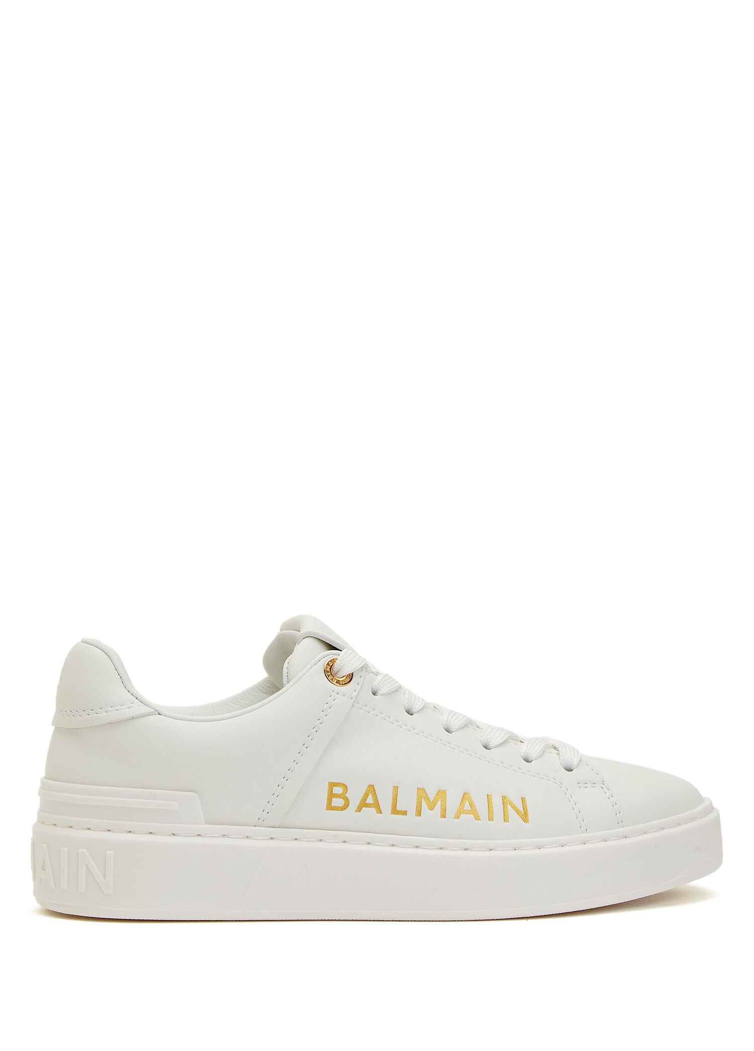 Beyaz Kadın Deri Sneaker