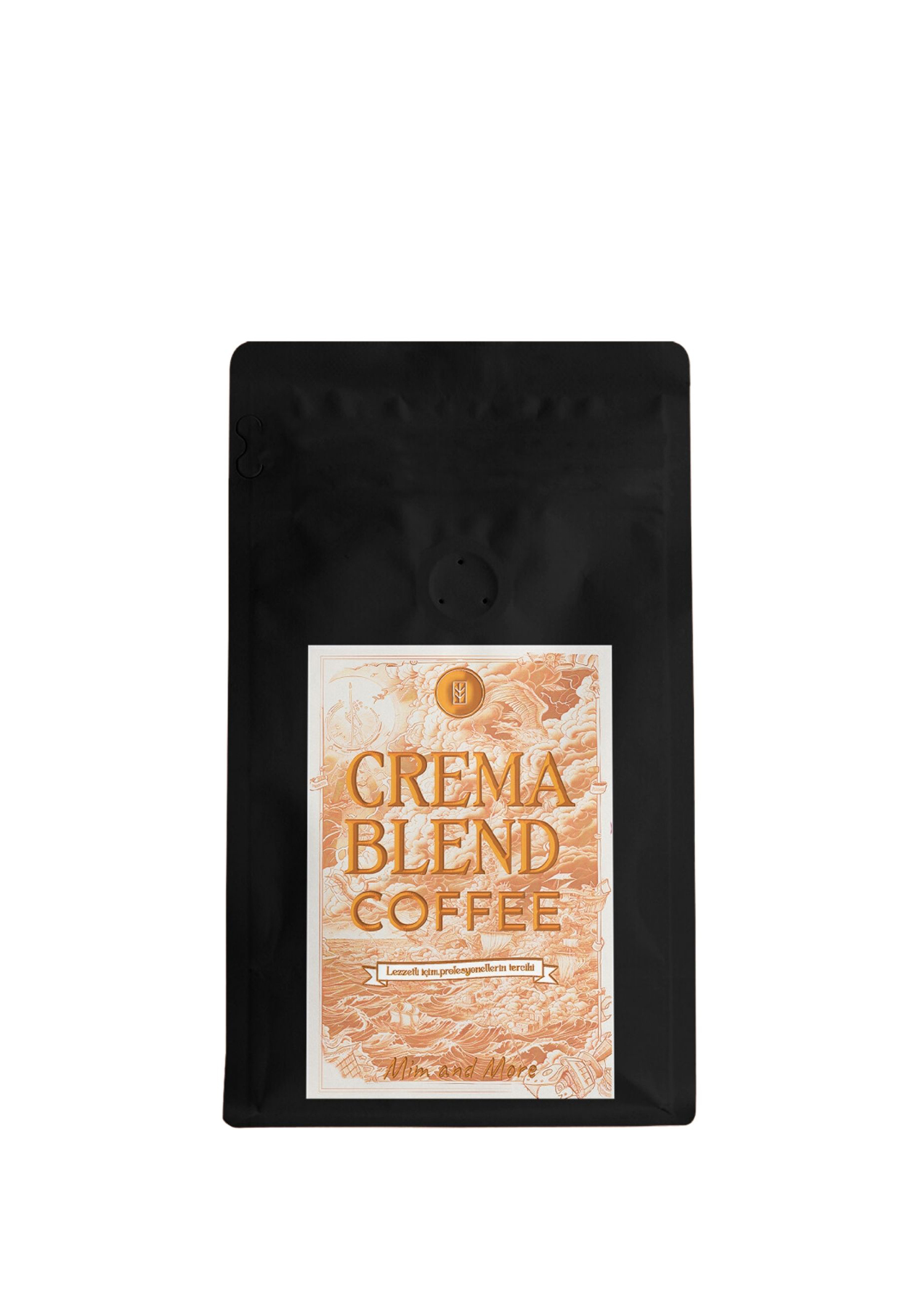 Crema Blend Coffee Filtre Çekirdek Kahve 250 gr