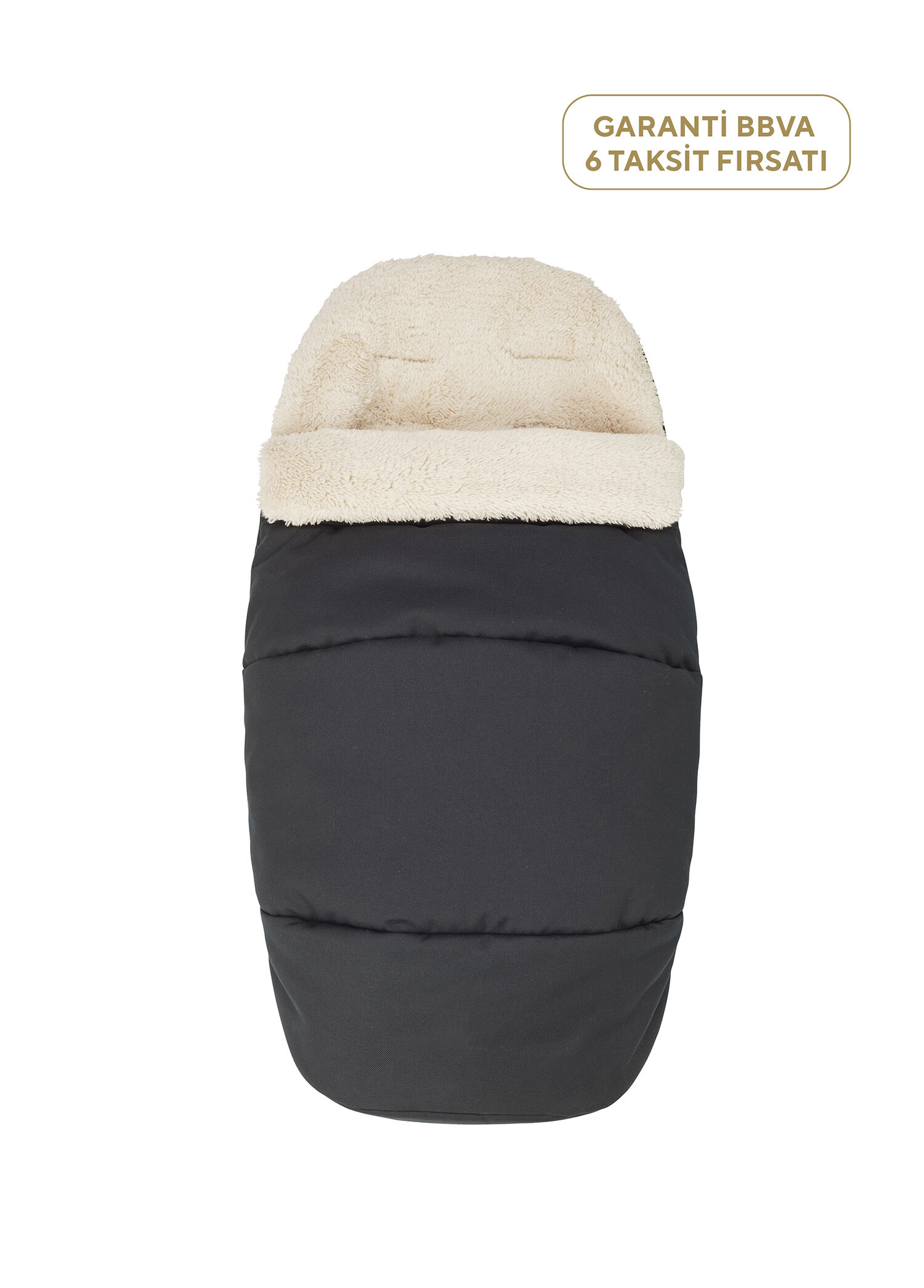 Twillic Black Polar Astarlı Bebek Arabası Ayak Örtüsü