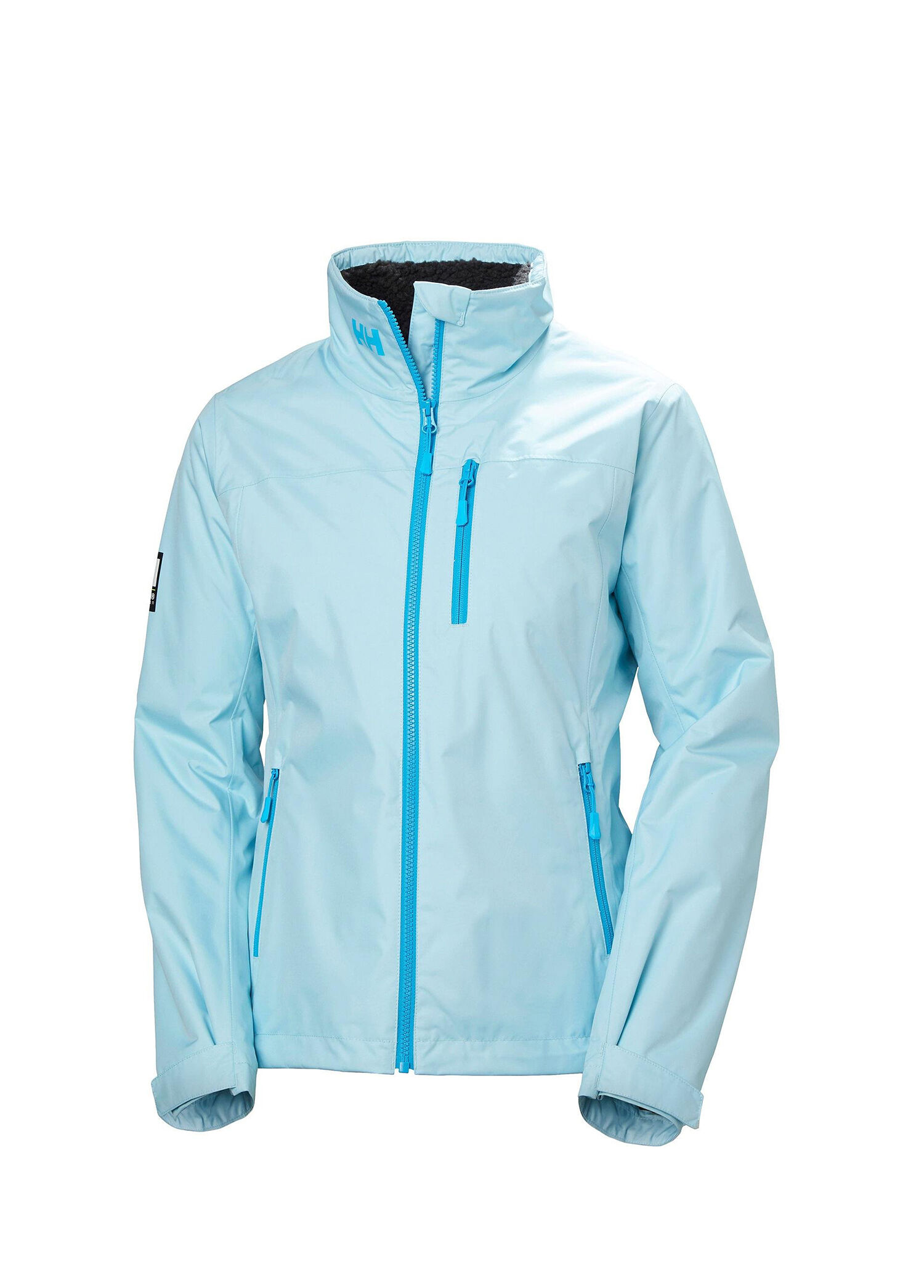 W Crew Hooded Pile Light Cyan Kadın Yelken Mont