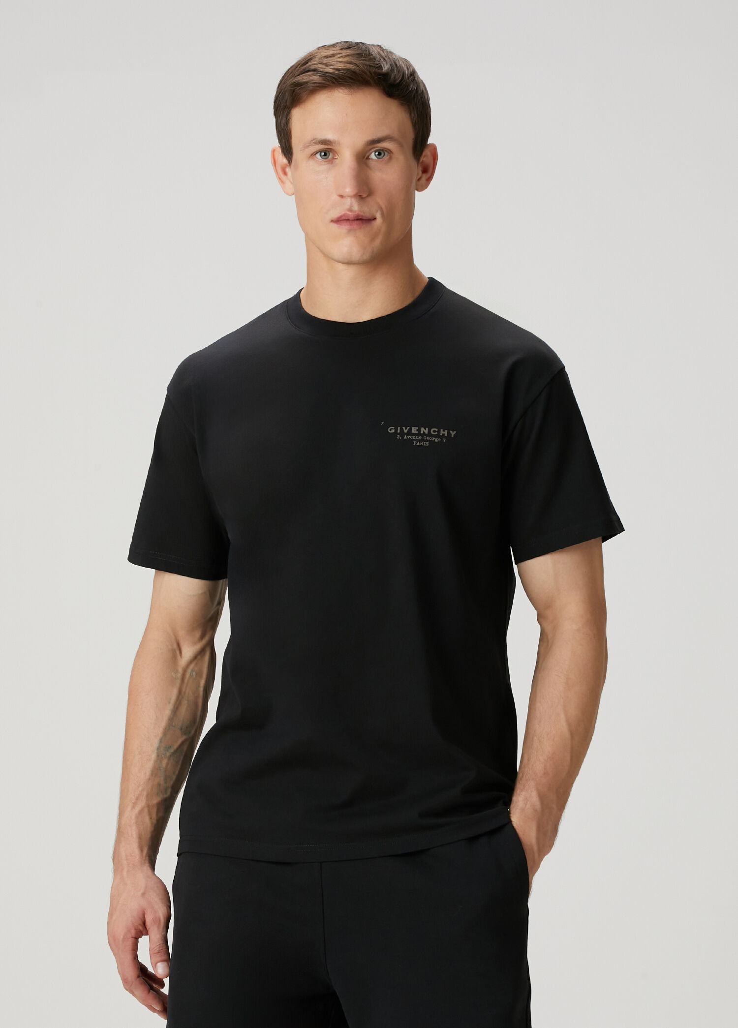 Givenchy - Regular Fit Siyah T-shirt - Siyah