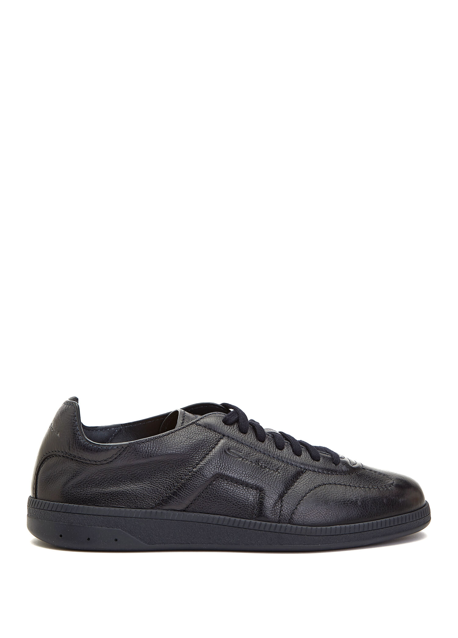 Oly Lacivert Erkek Deri Sneaker