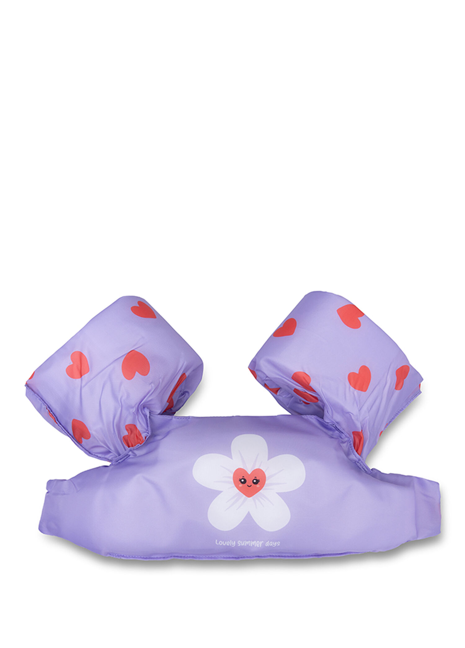 Flower Hearts Puddle Jumper Kolluklu Kız Çocuk Yüzme Yeleği
