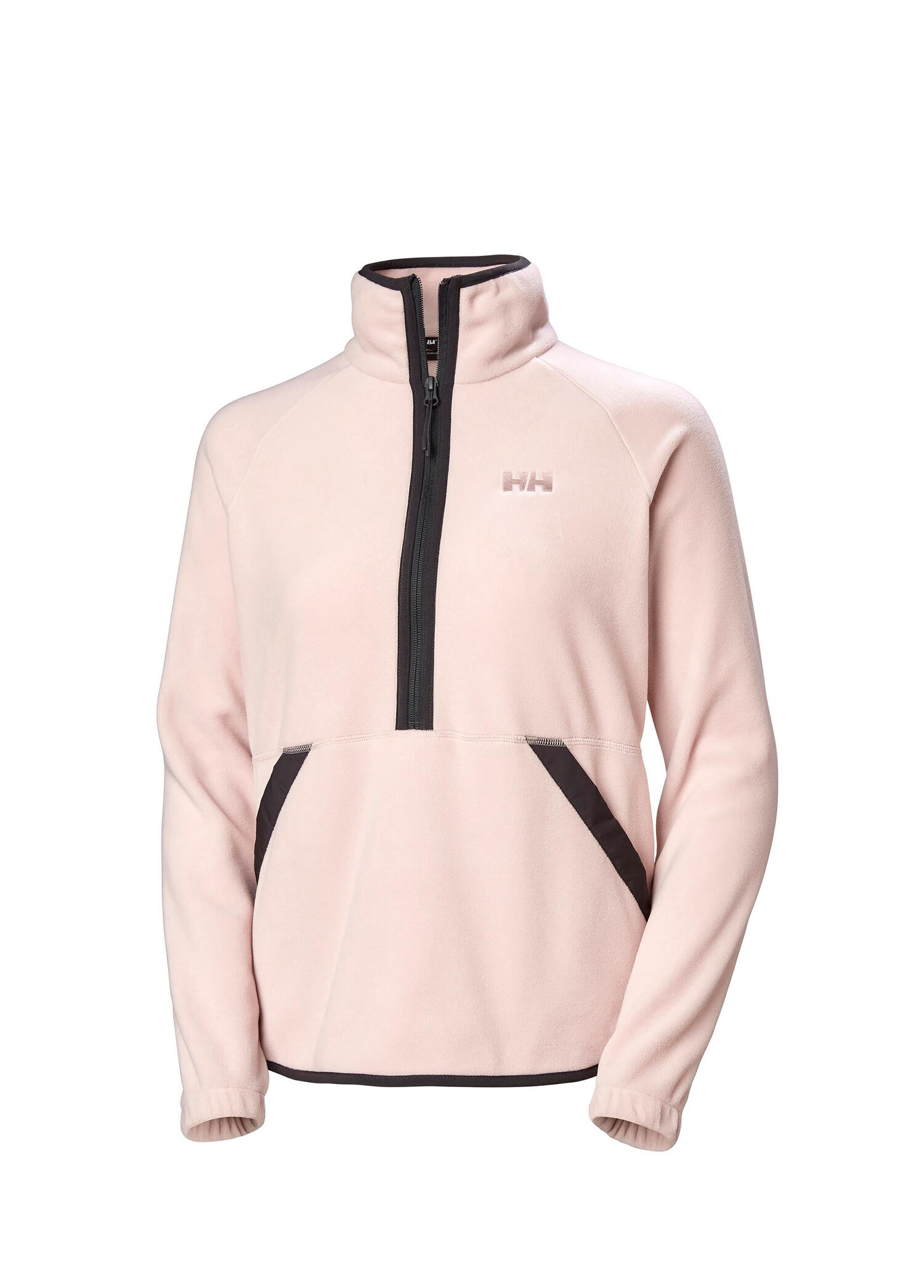 W RIG 1/2 ZIP Açık Pembe Kadın Spor Sweatshirt