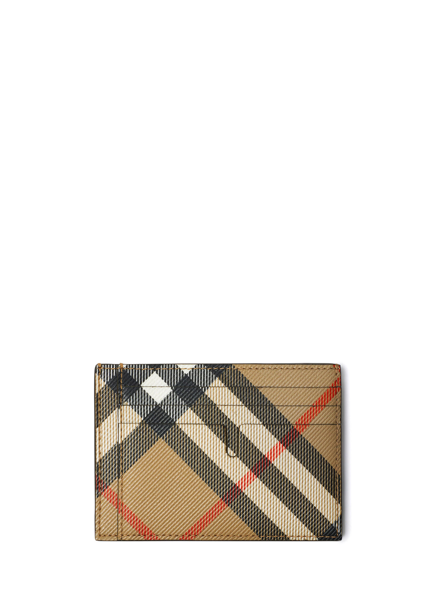 Burberry Bej Erkek Check Clip Bej Deri Erkek Kartlık 1895828 | Beymen