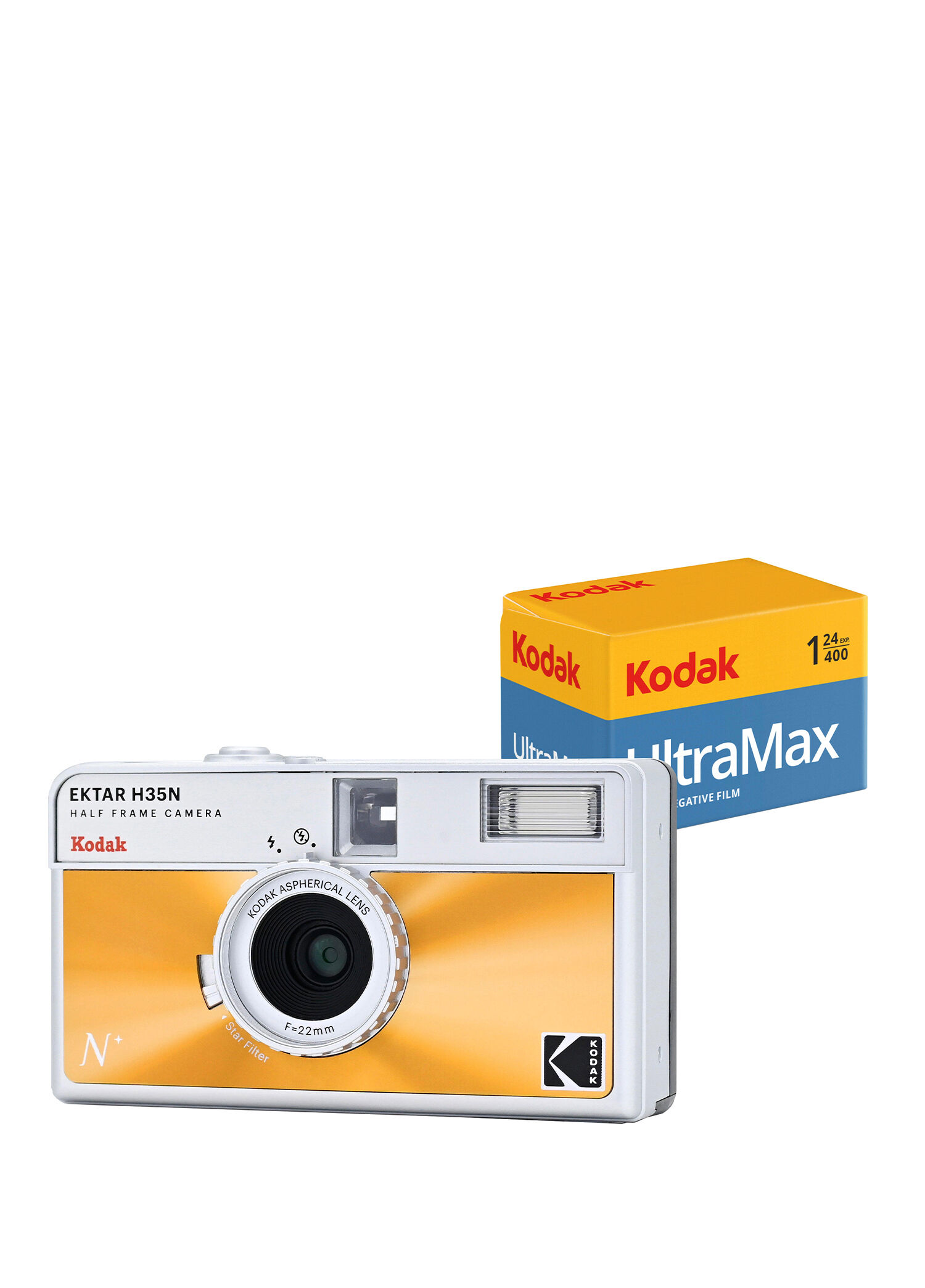 Kodak - Ektar H35N 35mm Filmli Sırlı Turuncu Şipşak Fotoğraf