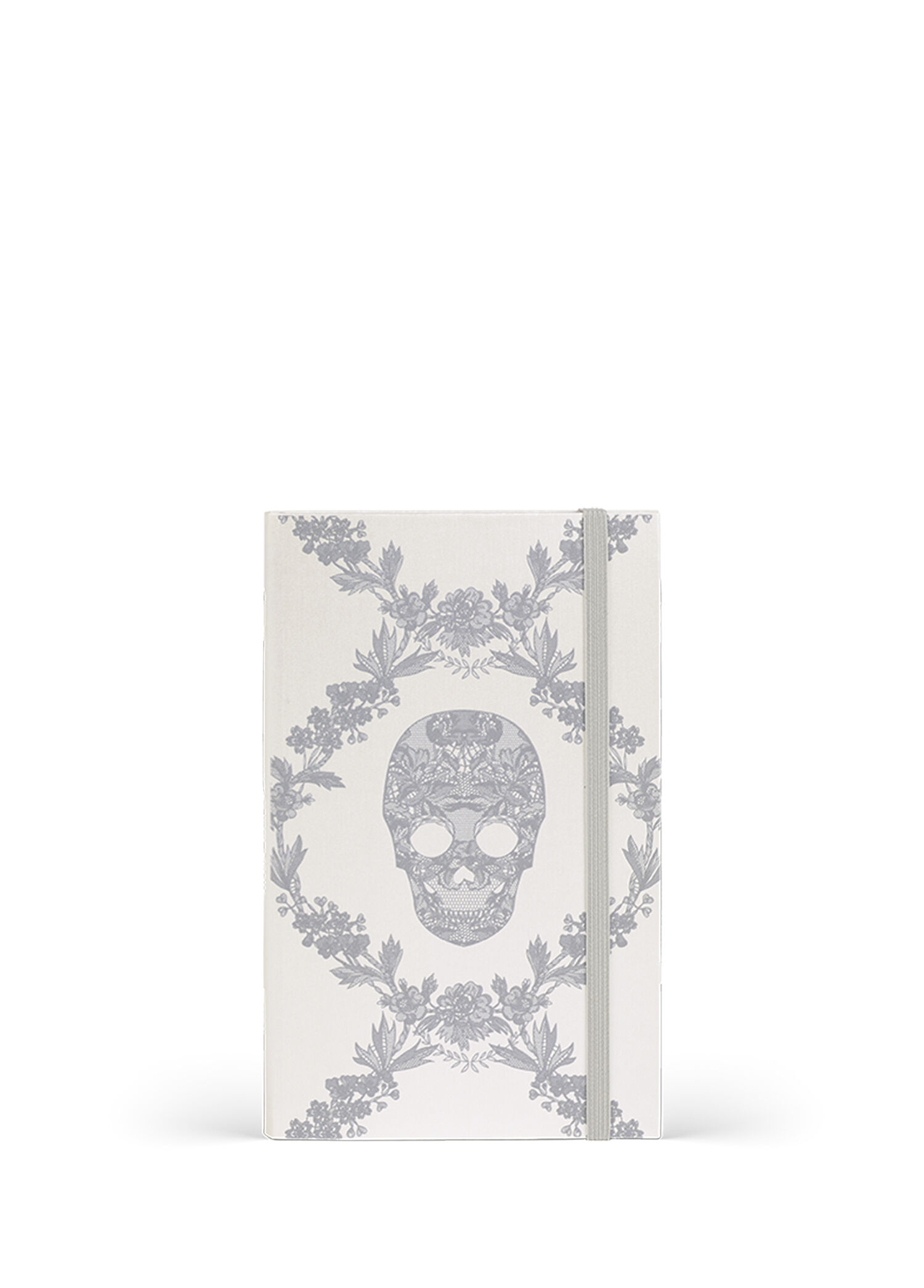 Milano Lace Skull Koleksiyon Çizgili Defter