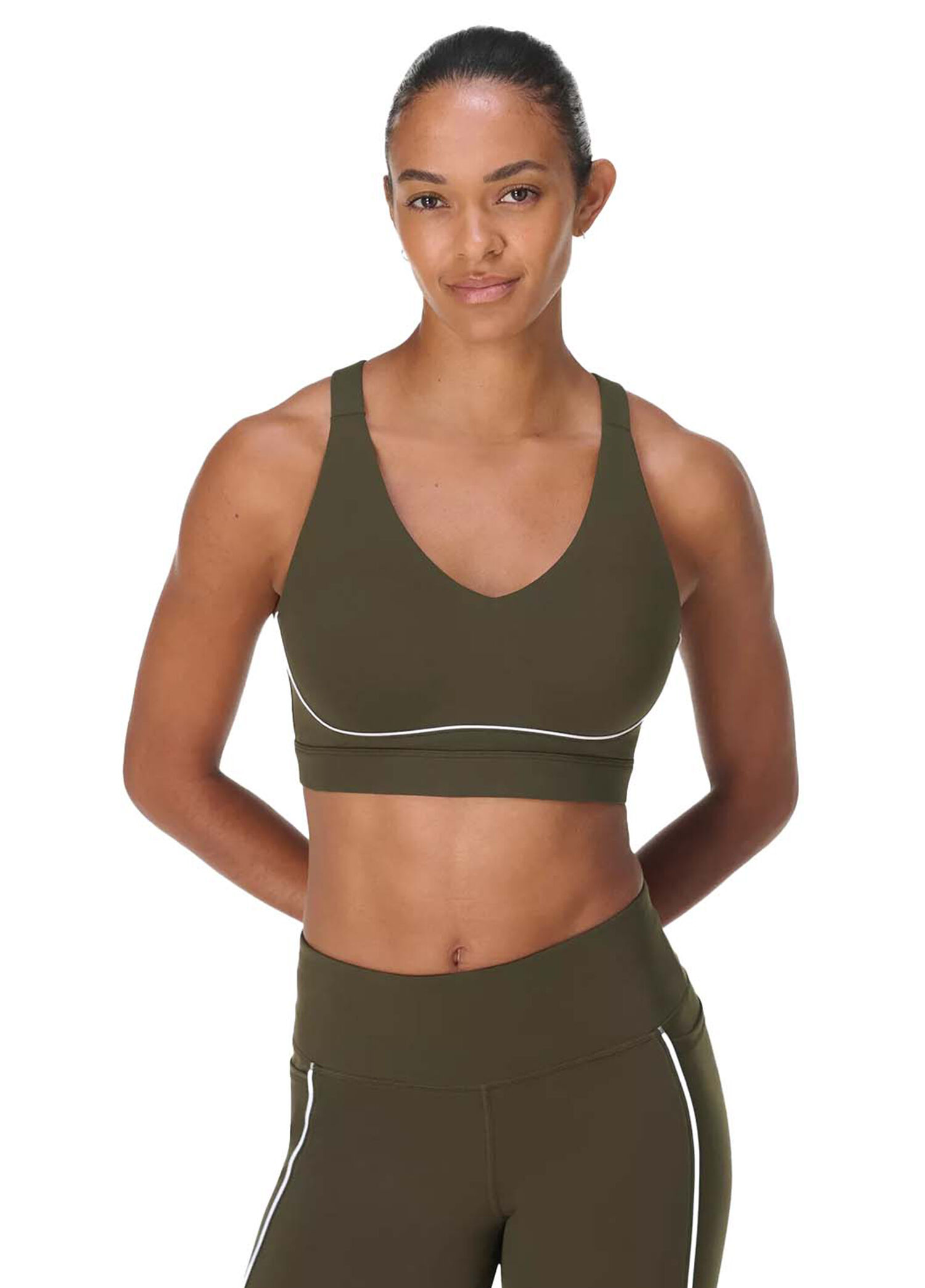 Power Pulse Bra Yeşil Kadın Spor Atlet