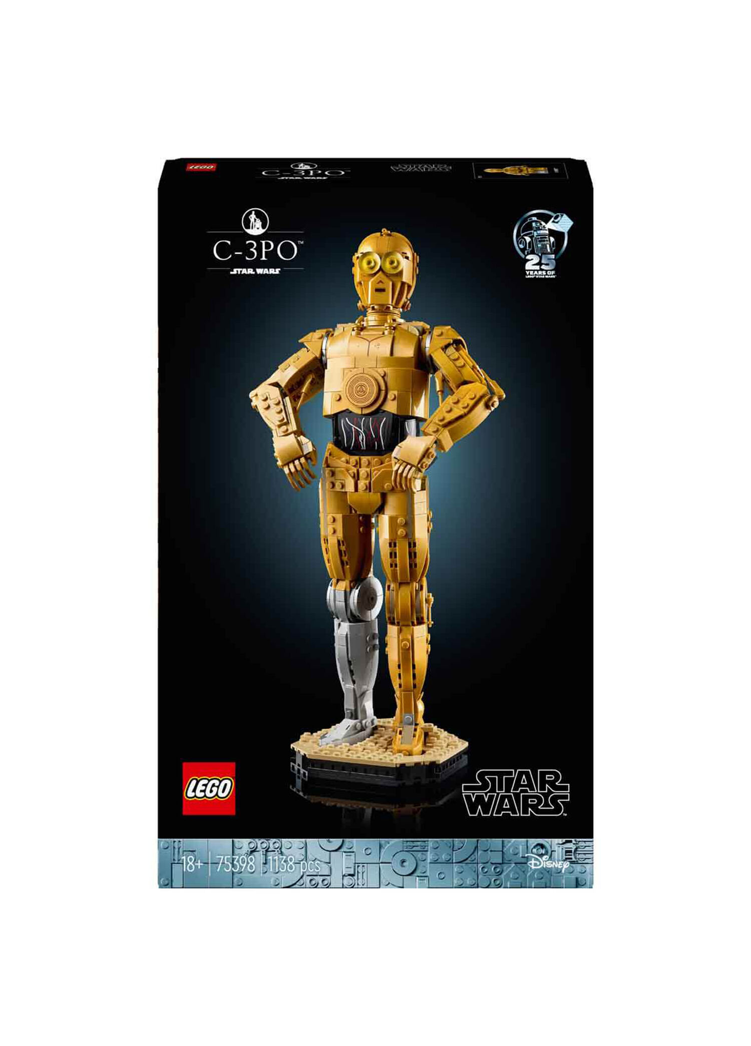 LEGO - Star Wars C-3PO 75398 Parça 18+ Yaş Koleksiyonluk ve