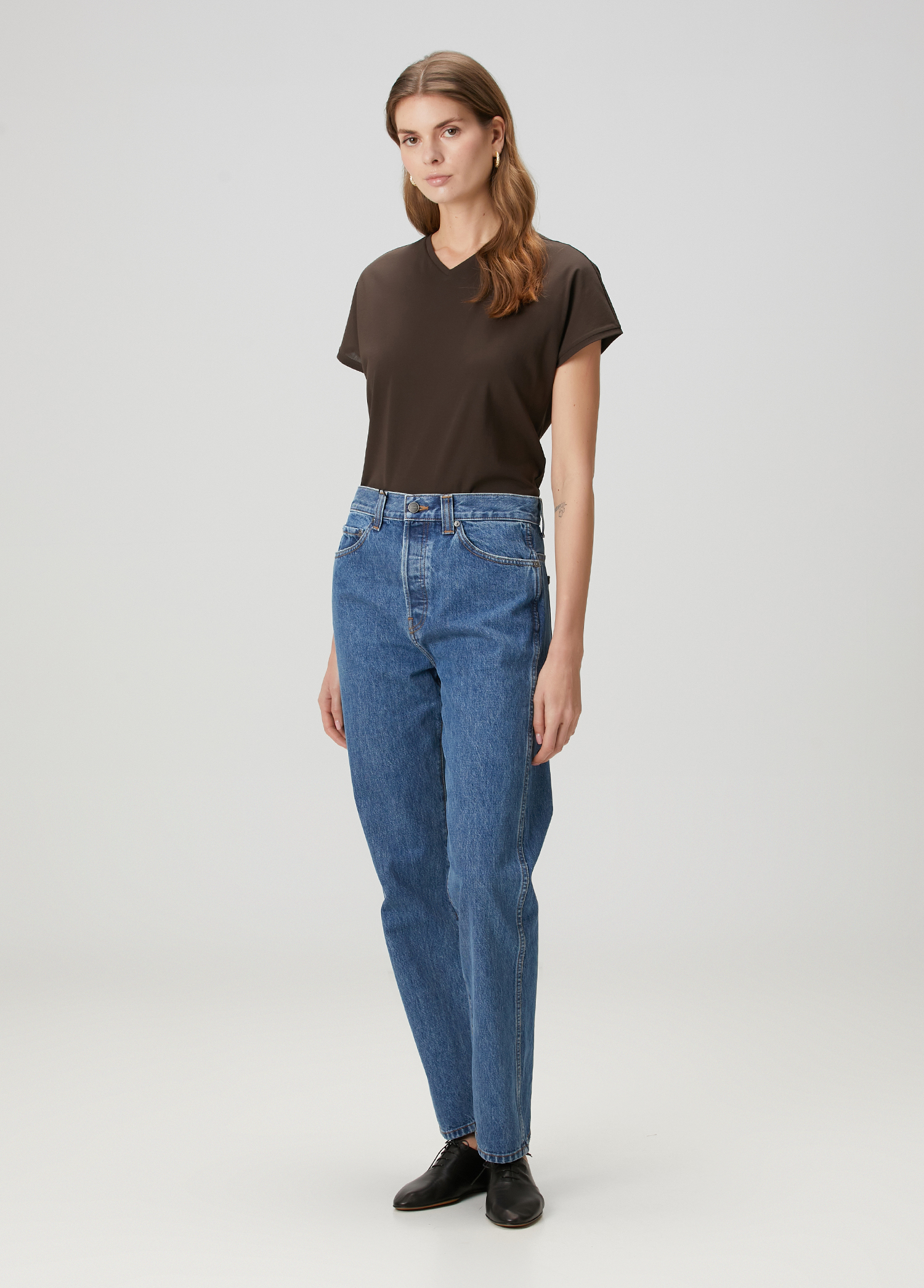 Khaite - Devra Brown T-Shirt