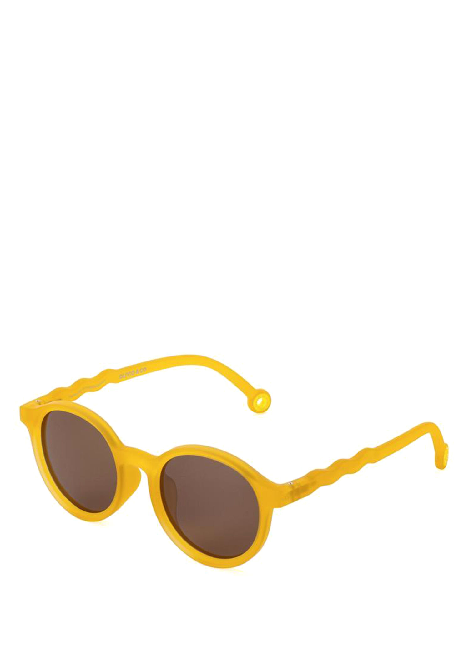 Classic Round Citrus Yellow 3-7 Yaş Unisex Çocuk Güneş Gözlüğü