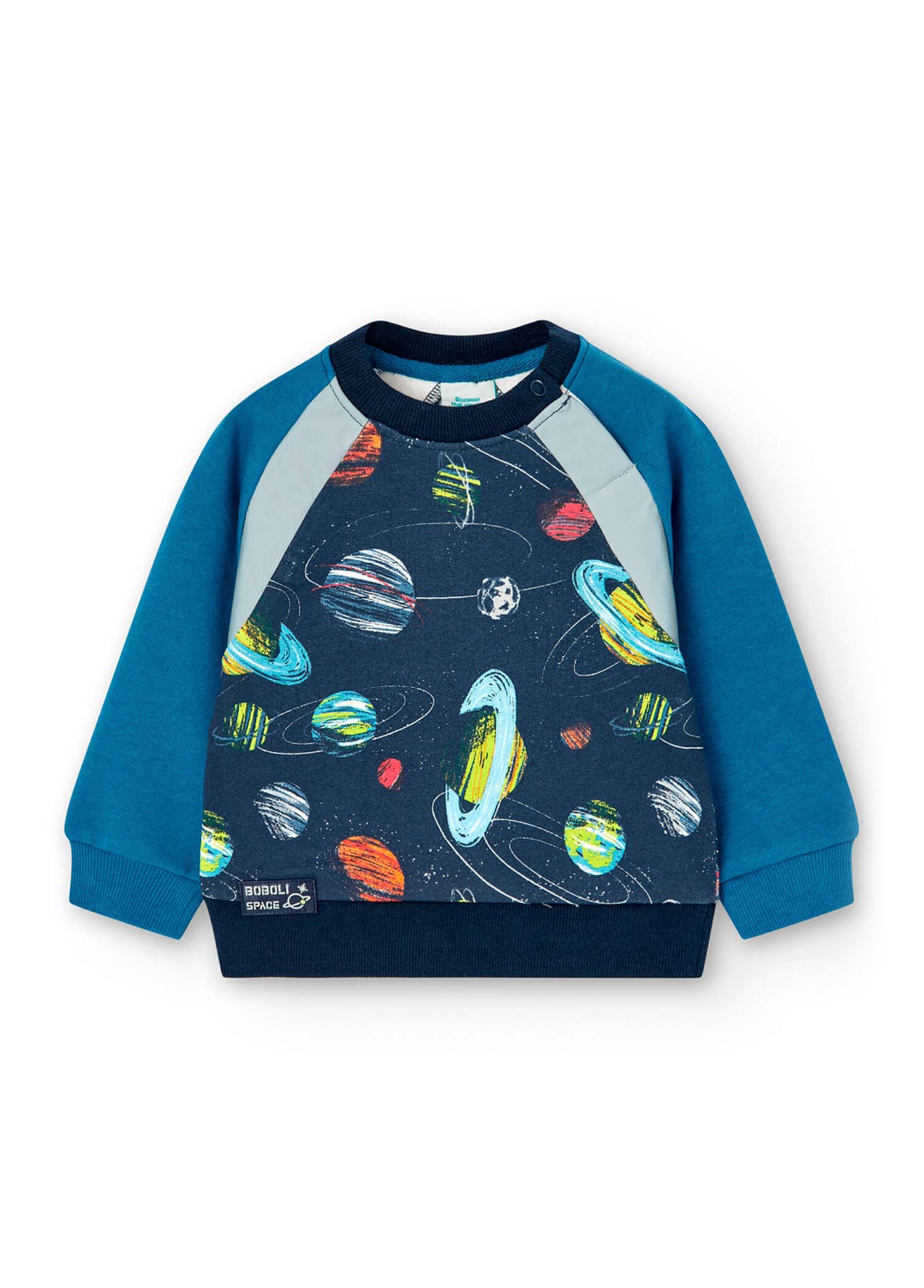 Desenli Erkek Çocuk Sweatshirt